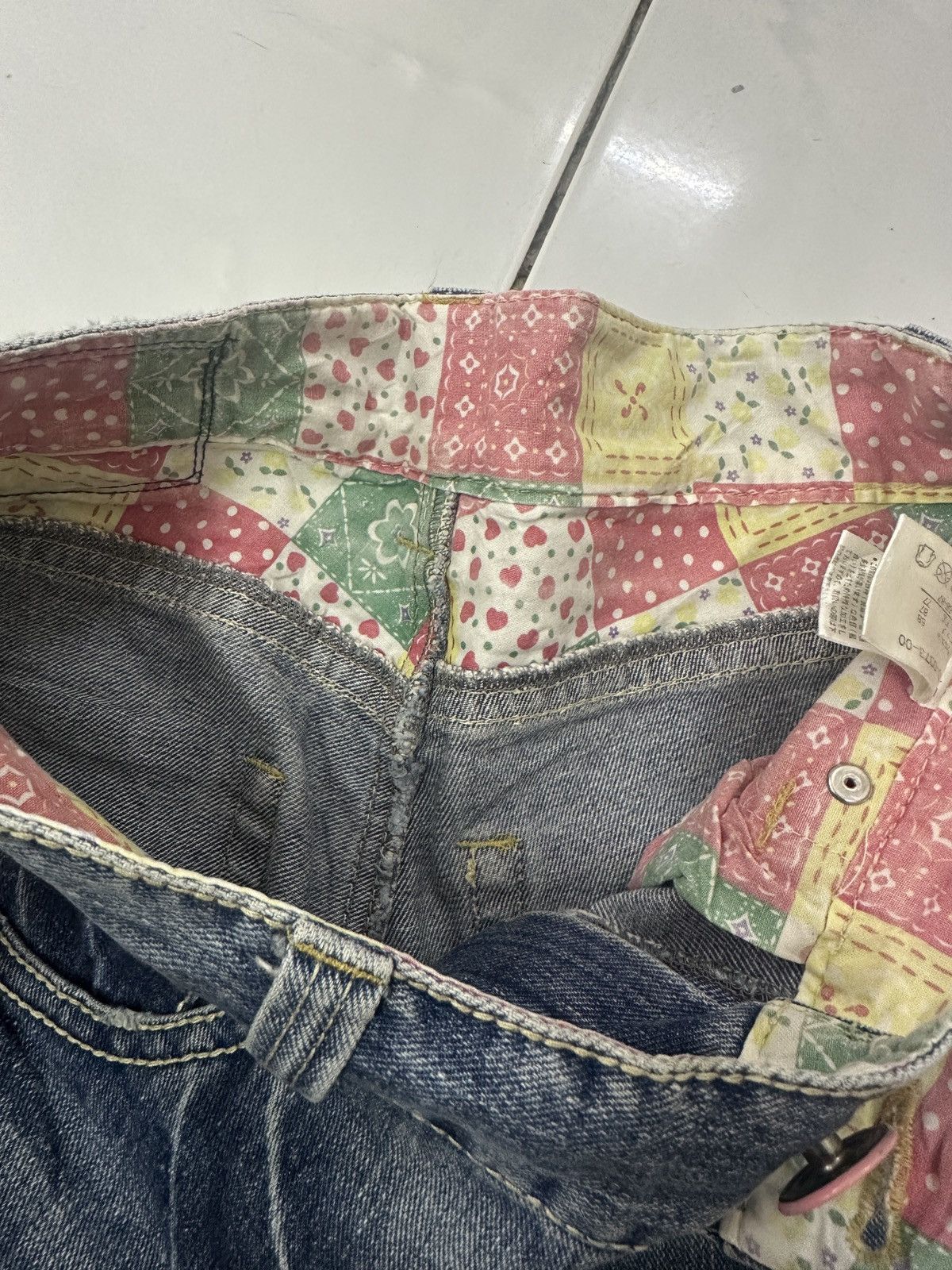 Japanese Brand Japanese CASSE JEANS Distressed Denim Size US 30 / EU 46 - 9 Thumbnail