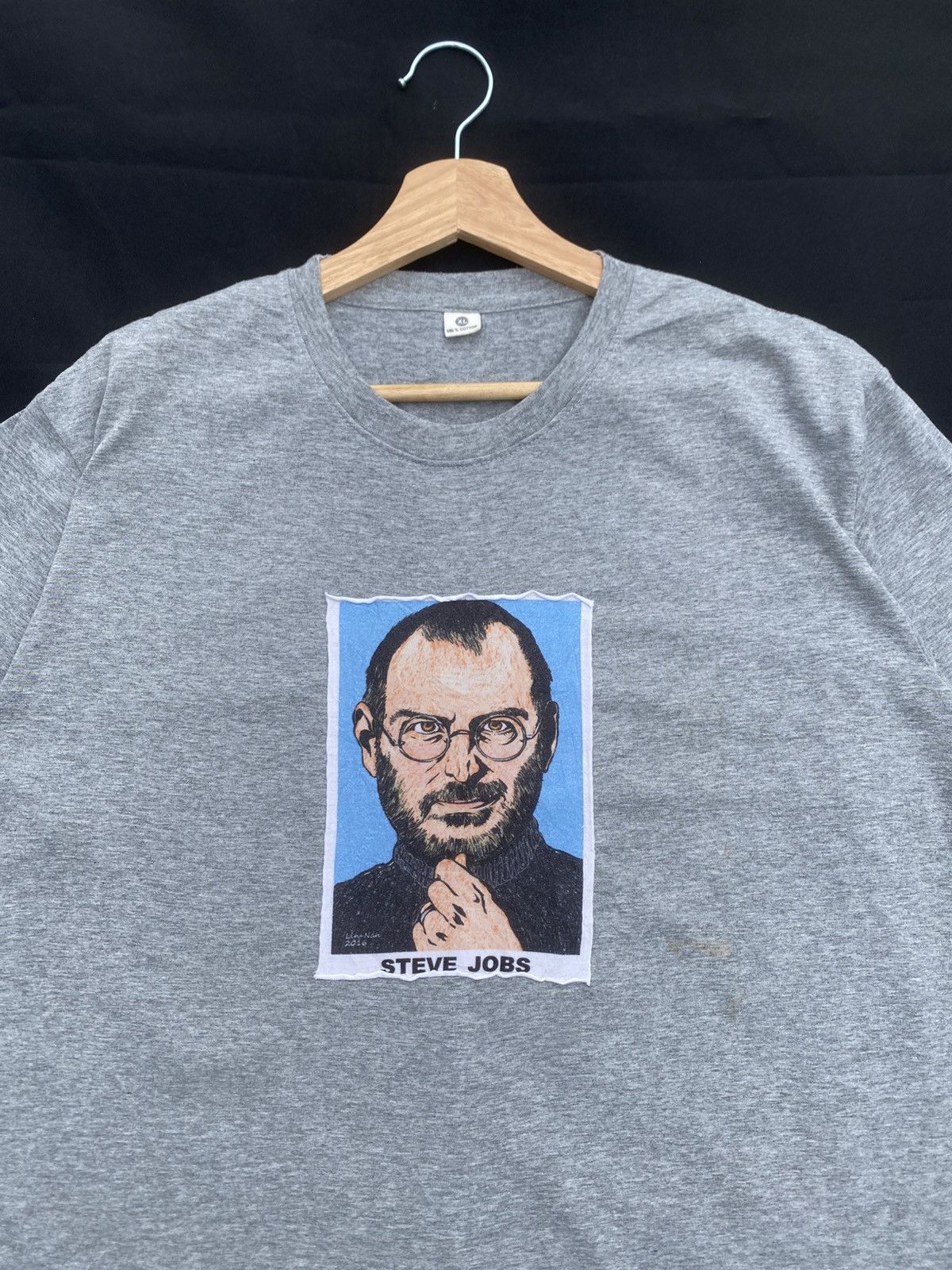 Other Rare Steve Jobs Drawing By Nan Tshirt Size US L / EU 52-54 / 3 - 1 Thumbnail