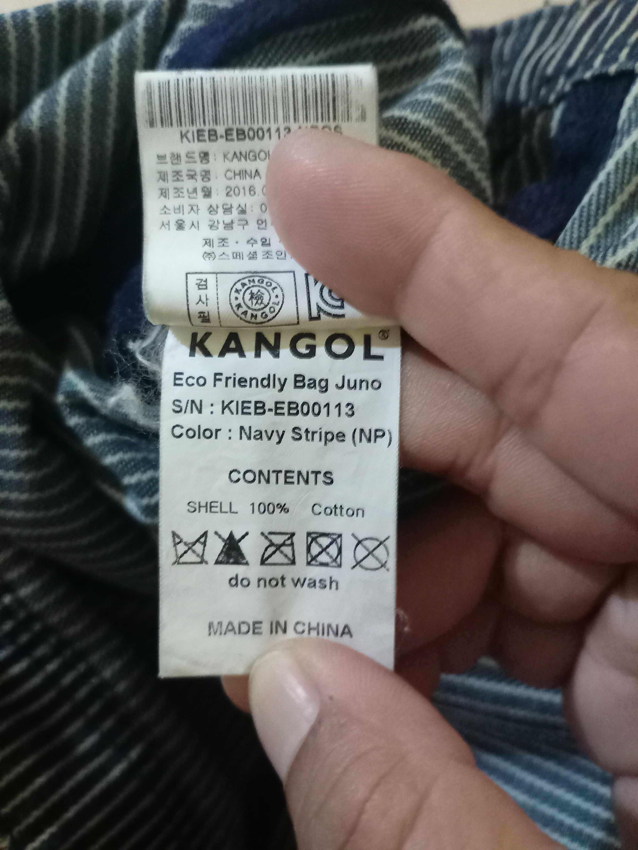 Kangol KANGOL TOTE BAG Size ONE SIZE - 5 Thumbnail