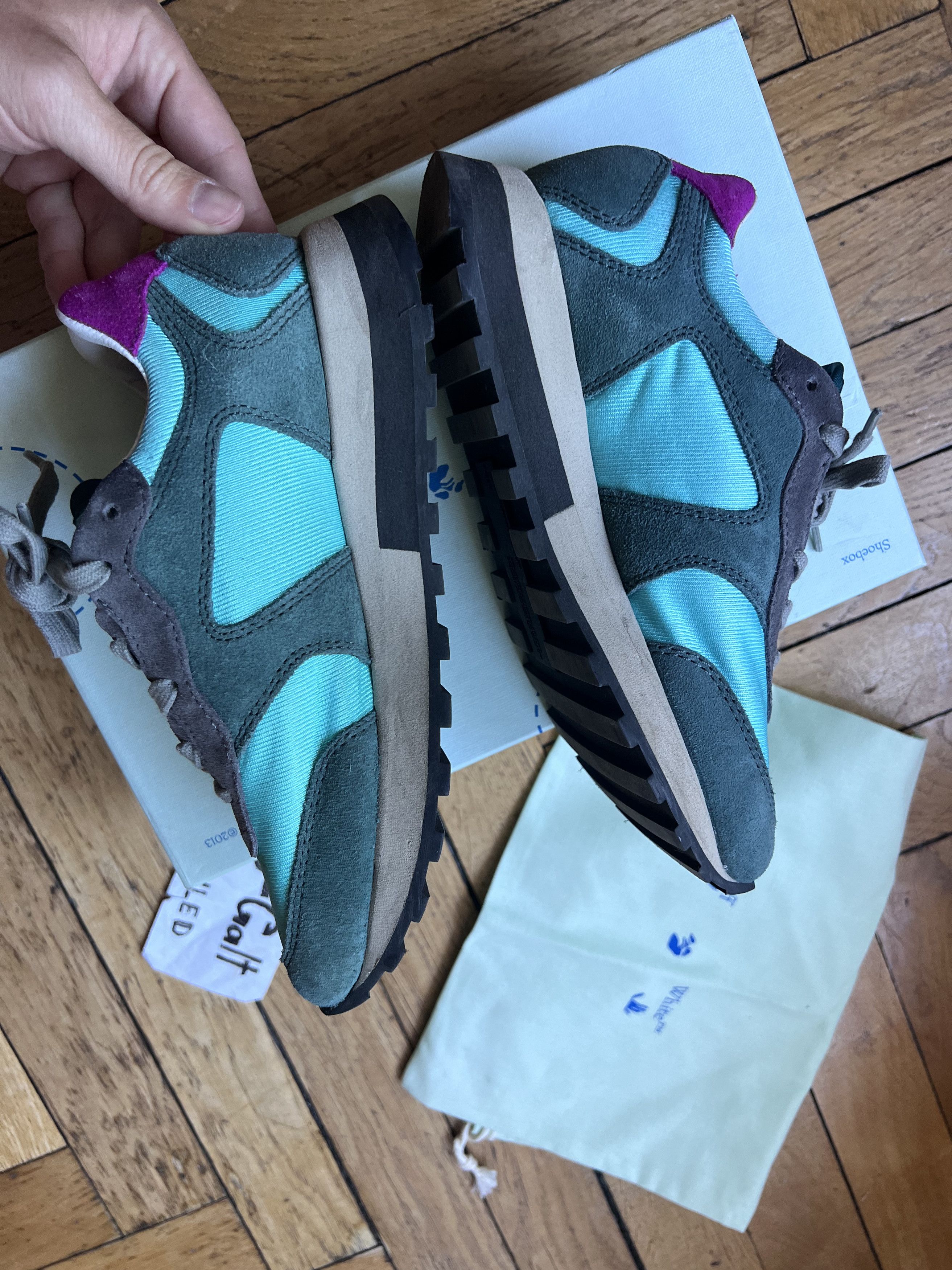 Off-White Off-White low runner / Virgil Era, Made in Italy | Sz37 Size US 7 / IT 37 - 6 Thumbnail
