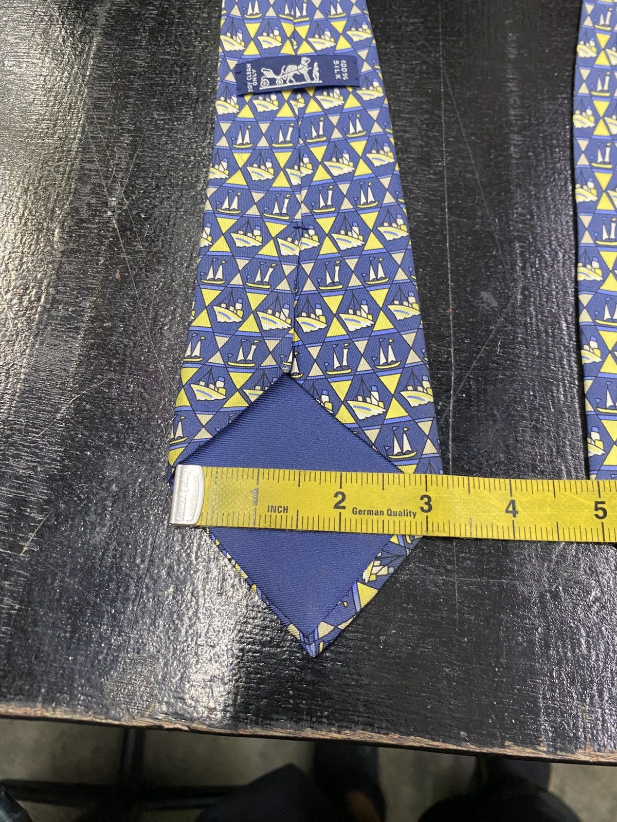 Hermes Vintage hermes tie Size ONE SIZE - 3 Thumbnail