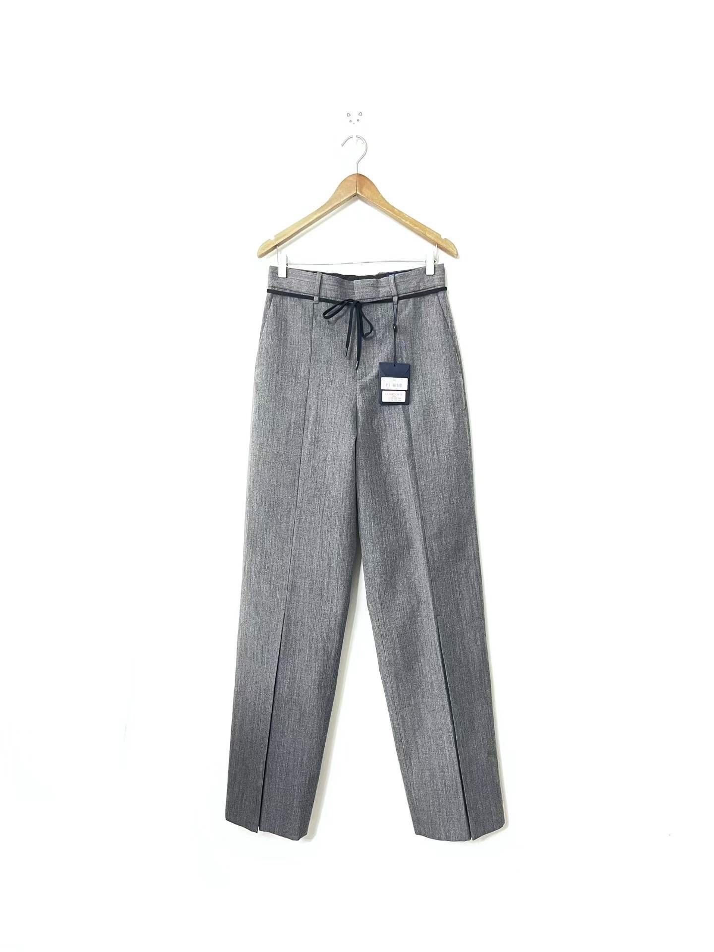 Louis Vuitton Louis Vuitton Runway Drawstring Tailored Pants Size US 27 - 1 Thumbnail
