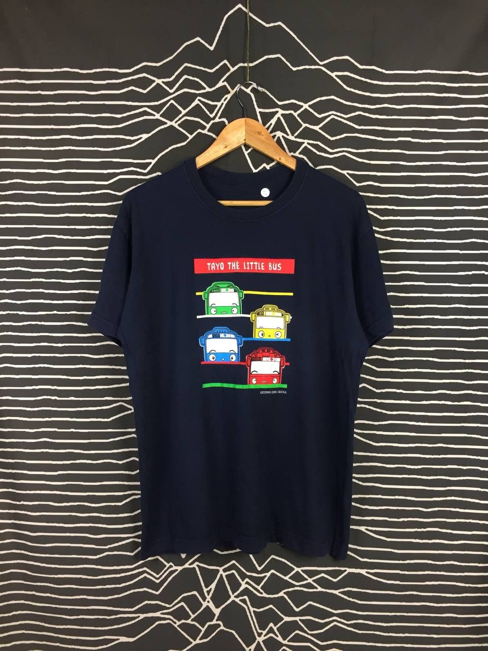 Anime × Cartoon Network × Vintage Tayo The Little Bus Korean 3D Animated TV Series Tee Size US L / EU 52-54 / 3 - 1 Thumbnail