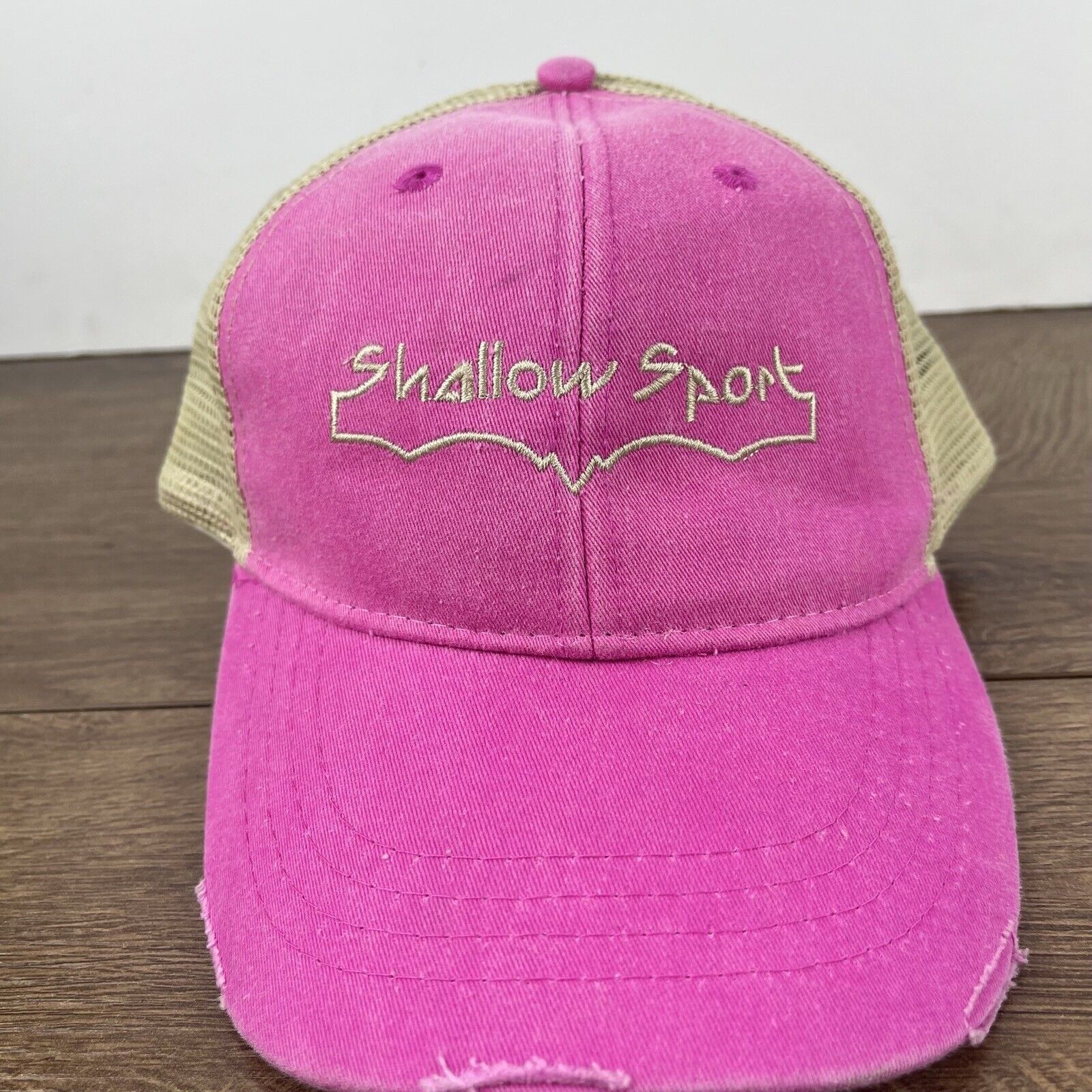 Other Shallow Sport Hat Shallow Snapback Hat Pink Hat Adjustable P Size ONE SIZE - 7 Thumbnail