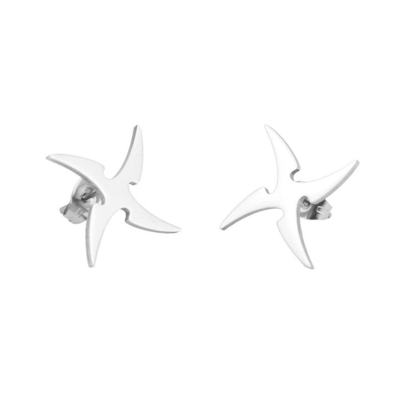 Jewelry New Design Earrings One Pairs Chrome Jewelry Size ONE SIZE - 5 Thumbnail