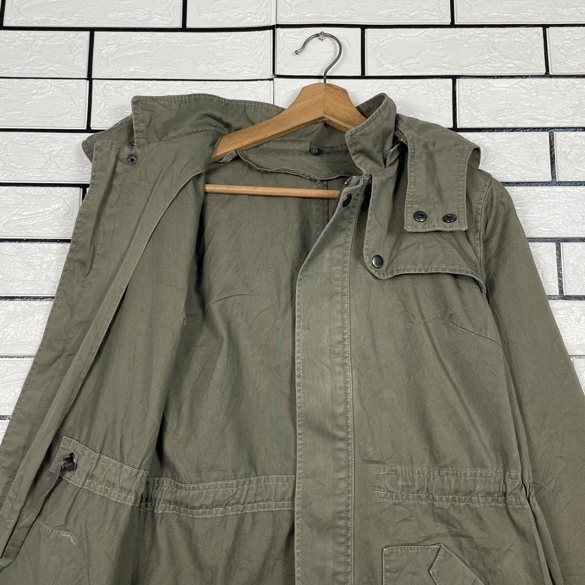 Benetton Benetton Hooded Military Parka Size S / US 4 / IT 40 - 11 Thumbnail
