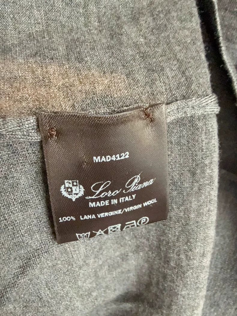 Loro Piana LORO PIANA Men's wool knitted shirt Size US M / EU 48-50 / 2 - 6 Thumbnail