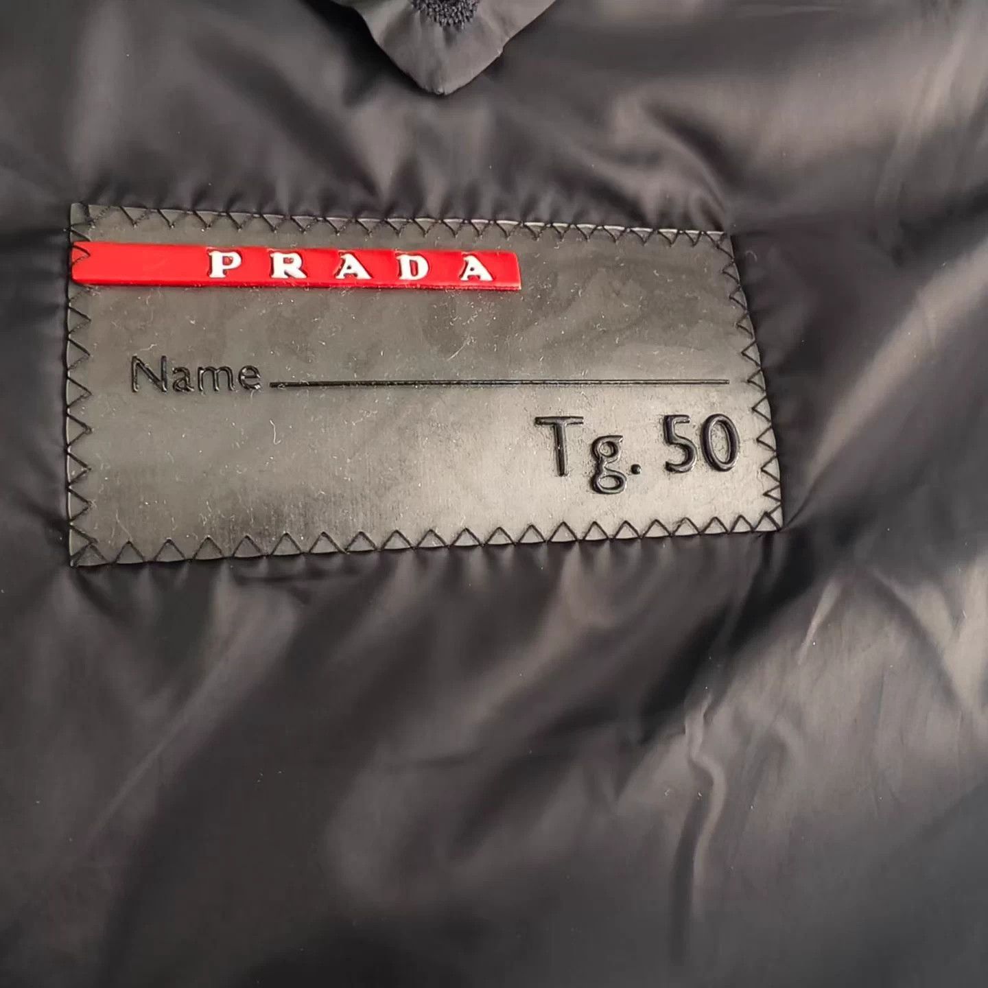 Prada Prada logo knit hem panelled down jacket 50 Size US M / EU 48-50 / 2 - 3 Thumbnail