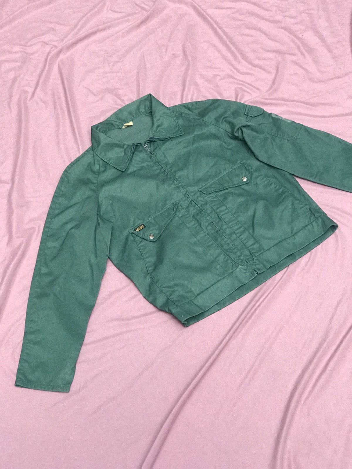 Other MADE IN IRELAND GREEN RAIN CHORE JACKET Size US M / EU 48-50 / 2 - 1 Thumbnail