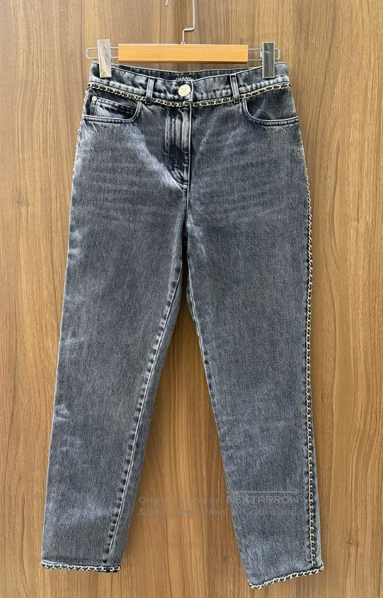 Chanel Chanel Chain jeans Size 42" / US 20 - 2 Thumbnail