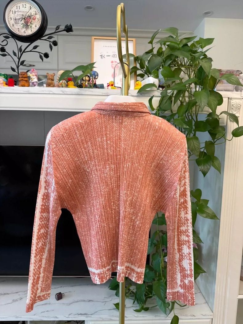 Issey Miyake Issey Miyake size:3 Pink pork belly pleated top Size XS / US 0-2 / IT 36-38 - 7 Thumbnail