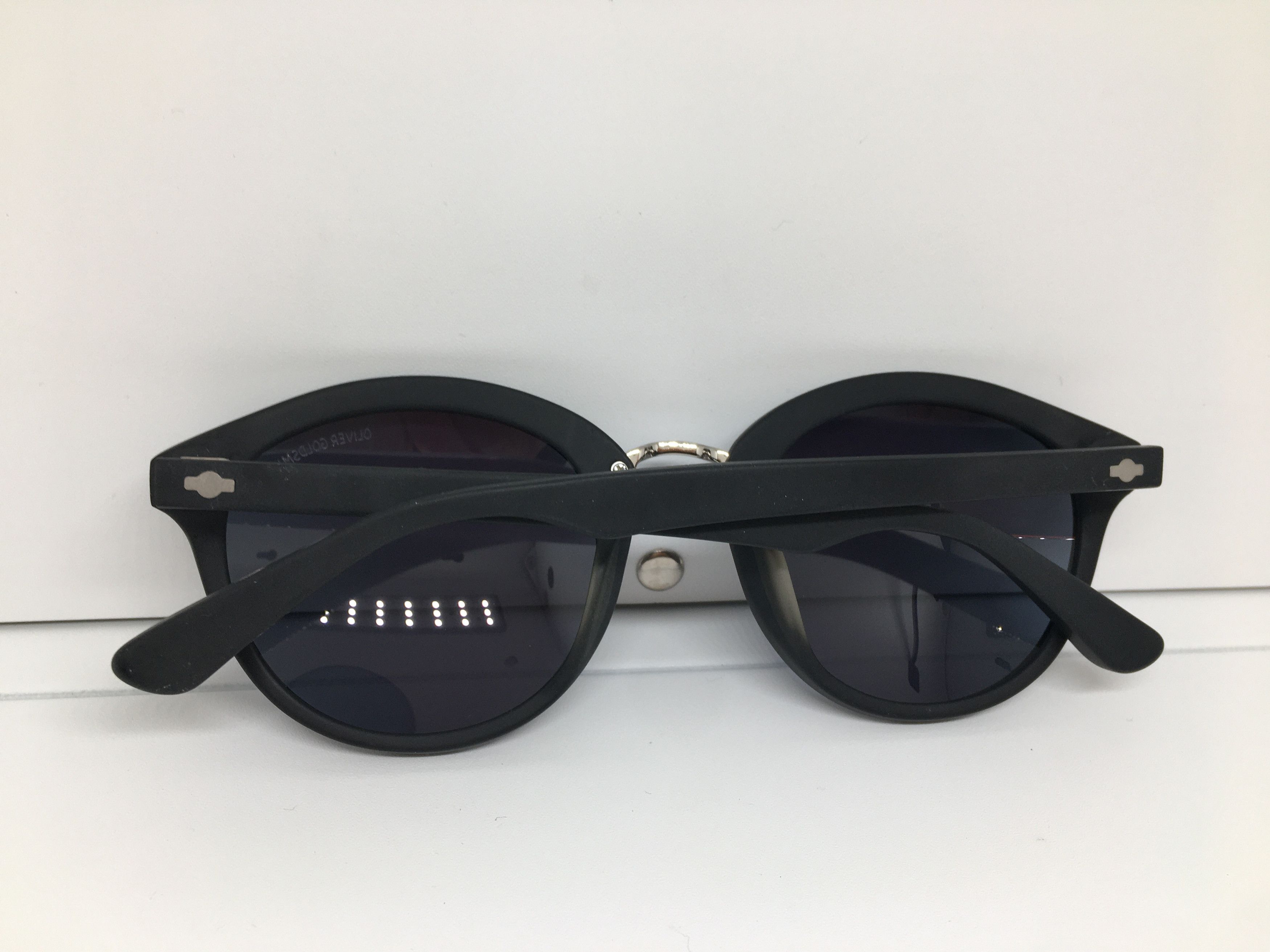 Other Oliver Gold Smith Matte Black Sunglasses Frame Size ONE SIZE - 9 Thumbnail