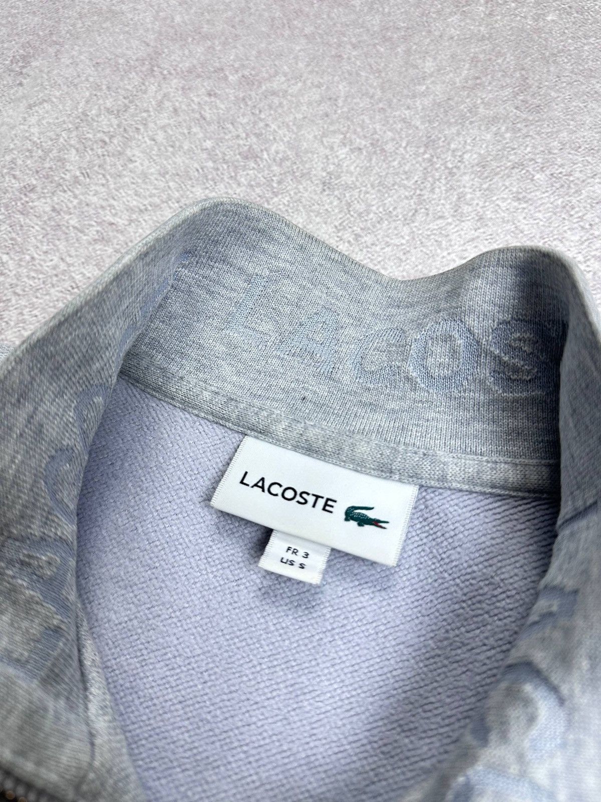 Lacoste Vintage Lacoste Zip Sweater S Size US S / EU 44-46 / 1 - 5 Thumbnail