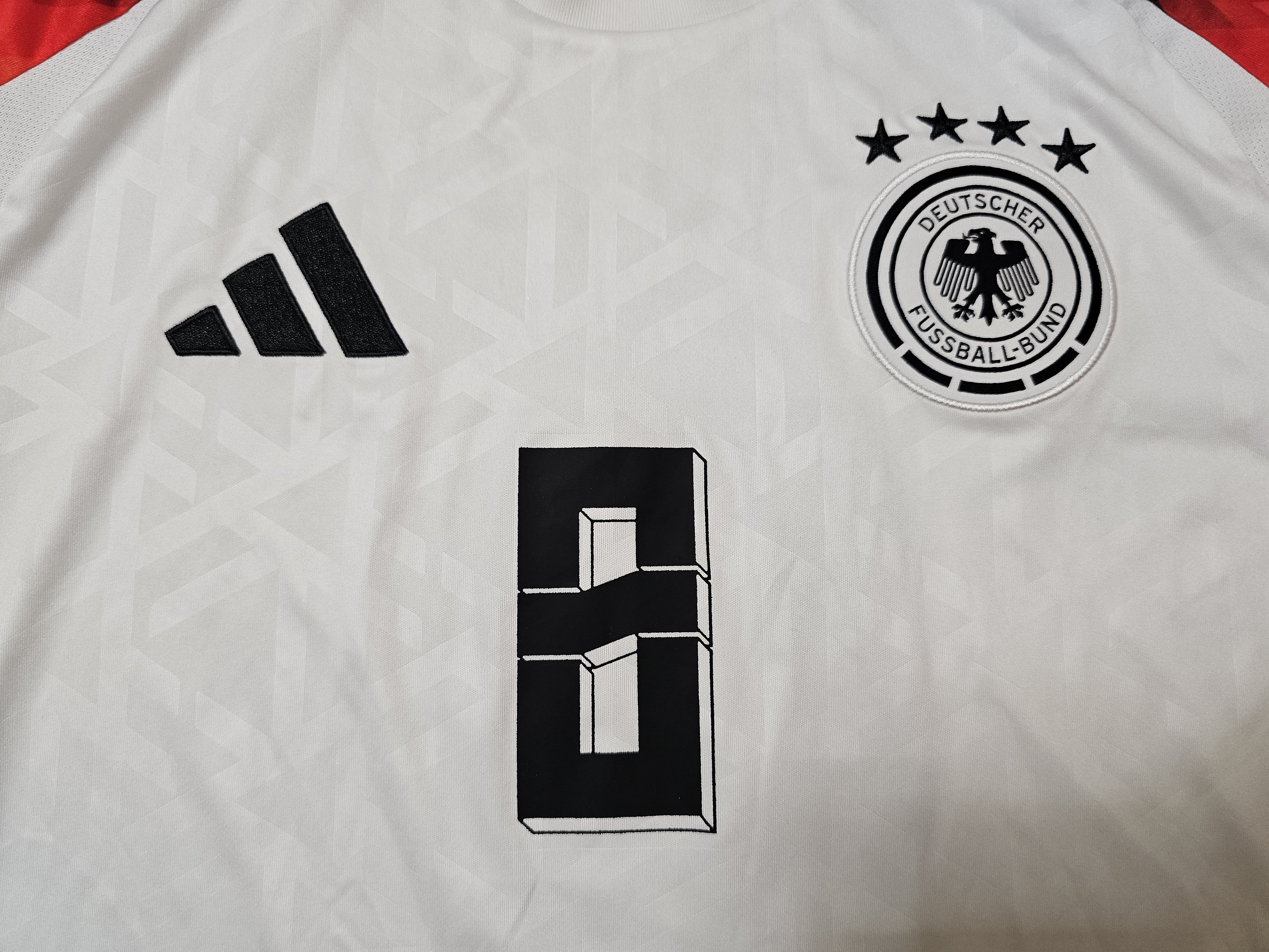 Adidas GERMANY 2024 HOME EURO KROOS FOOTBALL SHIRT SOCCER JERSEY Size US L / EU 52-54 / 3 - 3 Thumbnail
