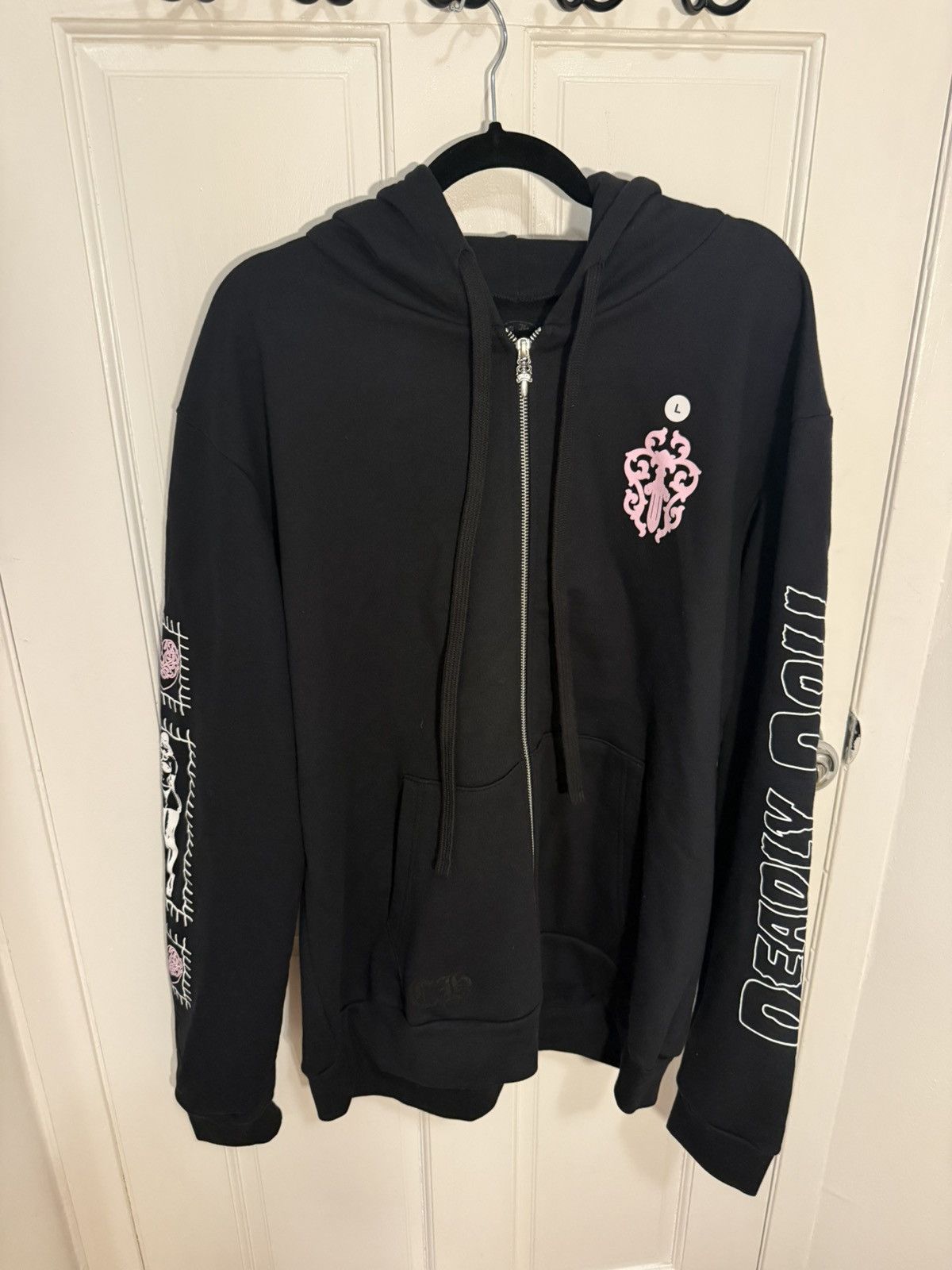 Chrome Hearts Deadly Doll Hoodie Large