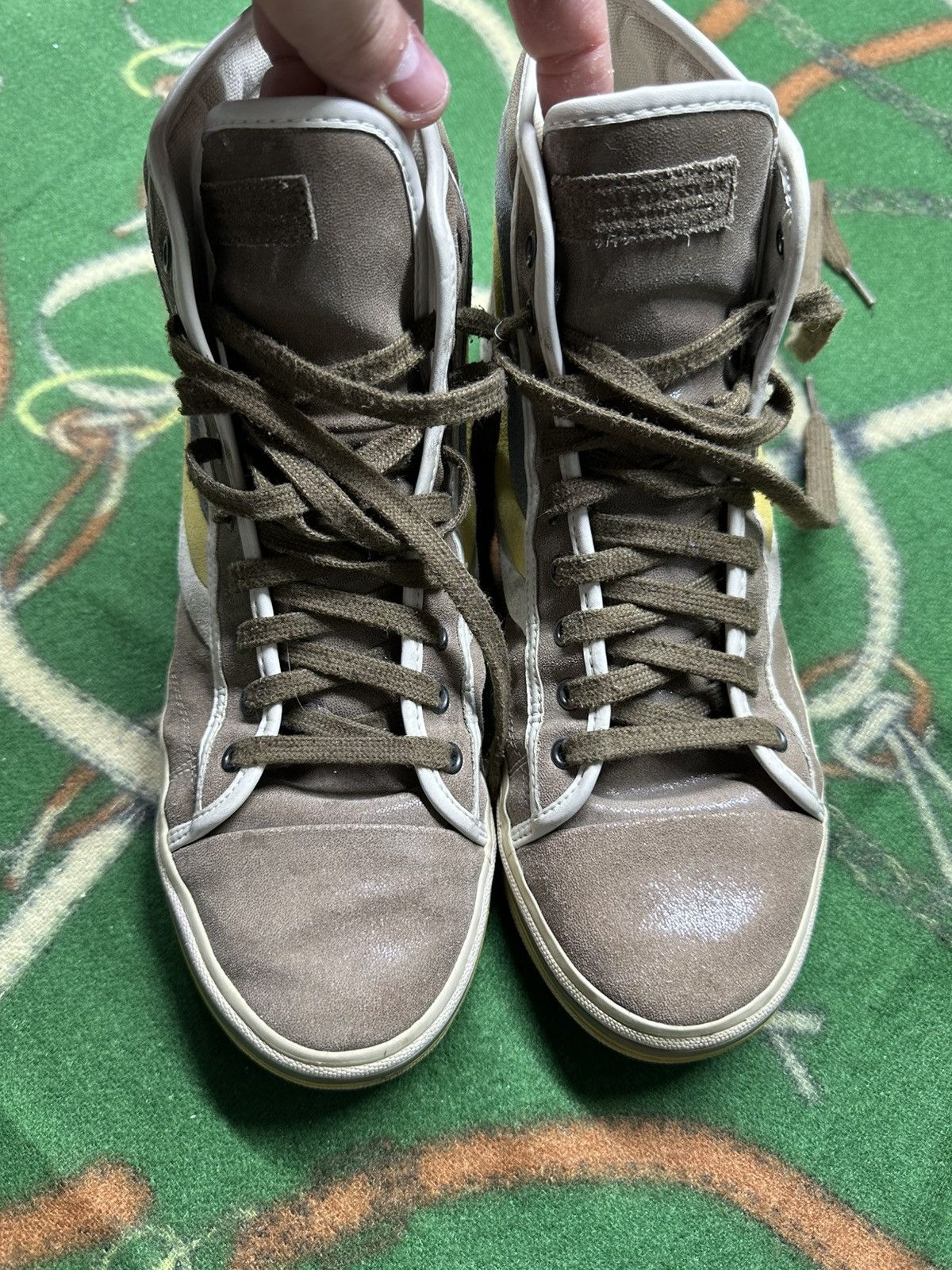 Puma Puma Rudolf Dassler Schuhfabrik Vintage High Top Sneakers Size US 9 / EU 42 - 4 Thumbnail