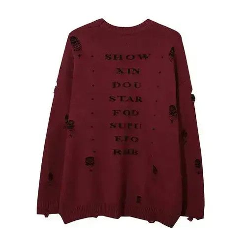 Aran Isles Knitwear Y2K Unisex Priest Salvation Printed Knitwears Sweater Size US L / EU 52-54 / 3 - 2 Thumbnail