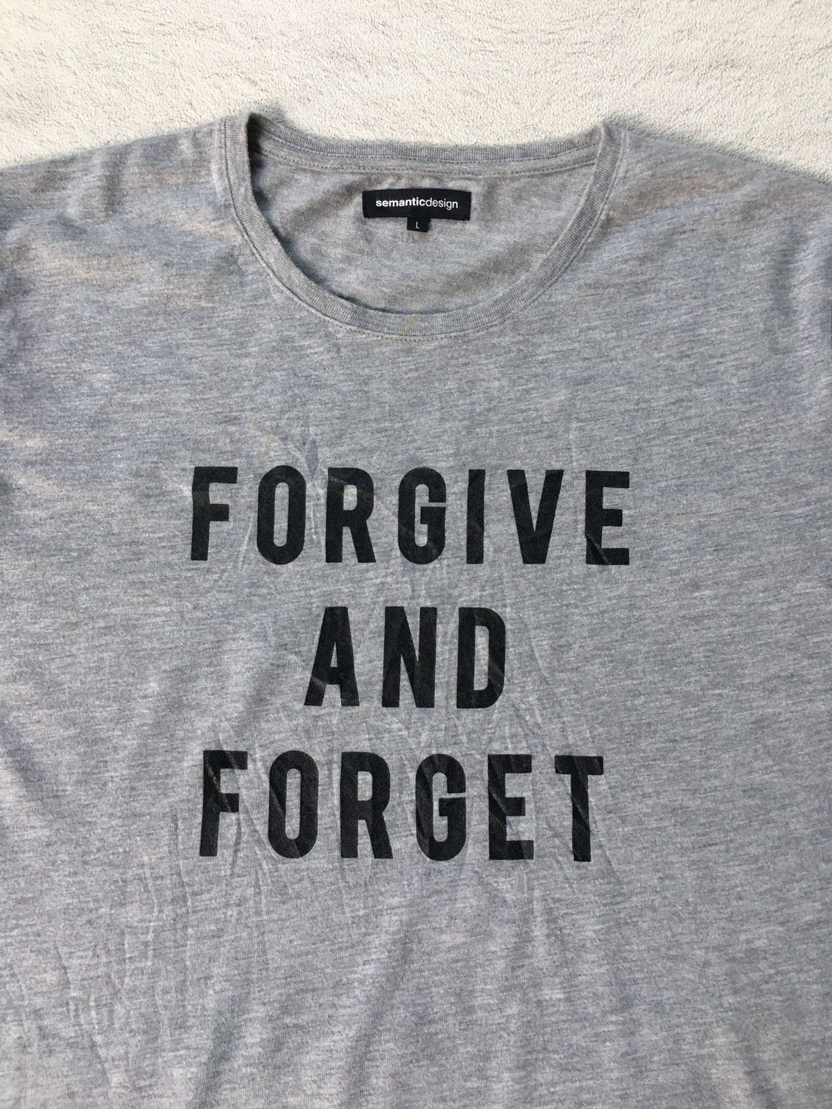 semanticdesign Semantic Design “Forgive And Forget” Longsleeve Size US L / EU 52-54 / 3 - 3 Thumbnail