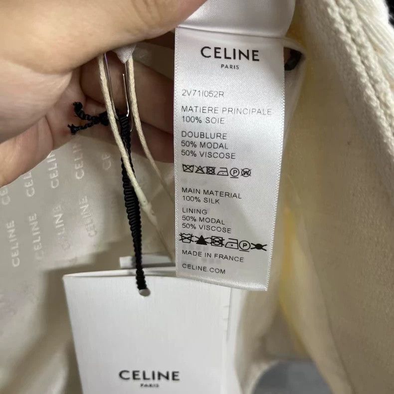 Celine Celine White Casual Long Sleeve Jacket Size S / US 4 / IT 40 - 6 Thumbnail