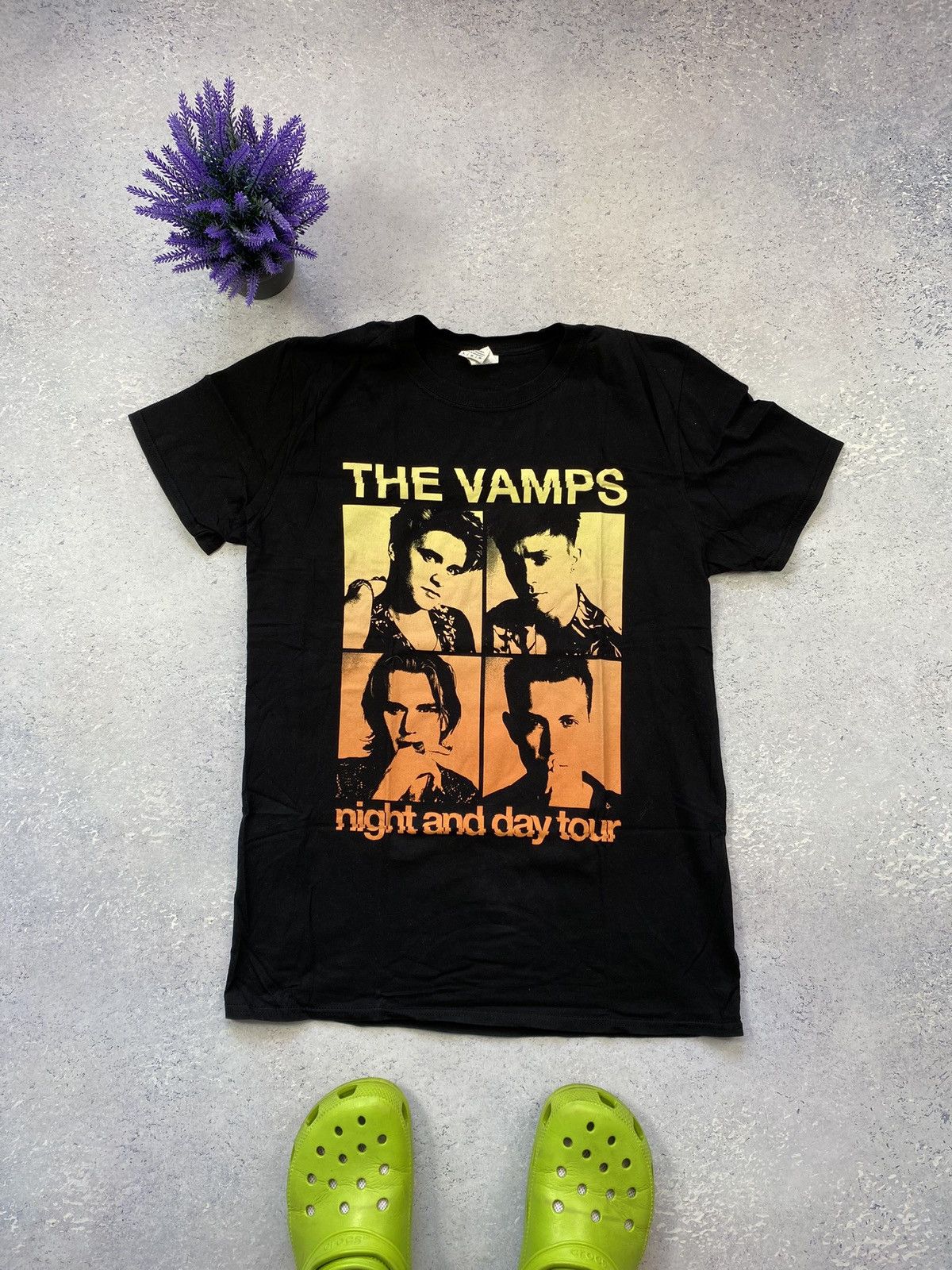 Band Tees The Vamps Night And Day Tour Men’s Black T-shirt Size Large Size US L / EU 52-54 / 3 - 2 Thumbnail