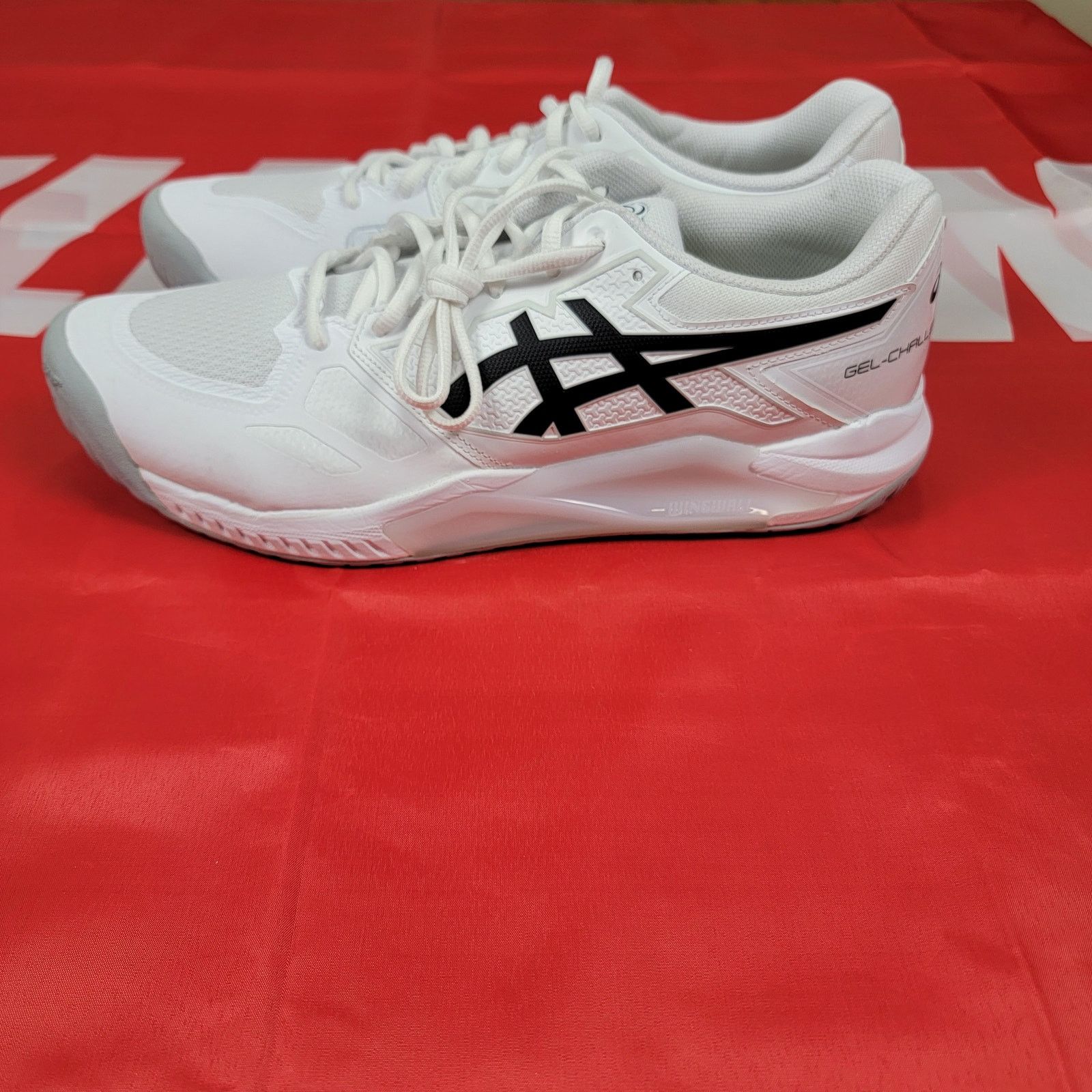 Asics ASICS Gel Challenger 13 'White Black' Sz 12.5 1041A222 101 Size US 12.5 / EU 45-46 - 2 Thumbnail