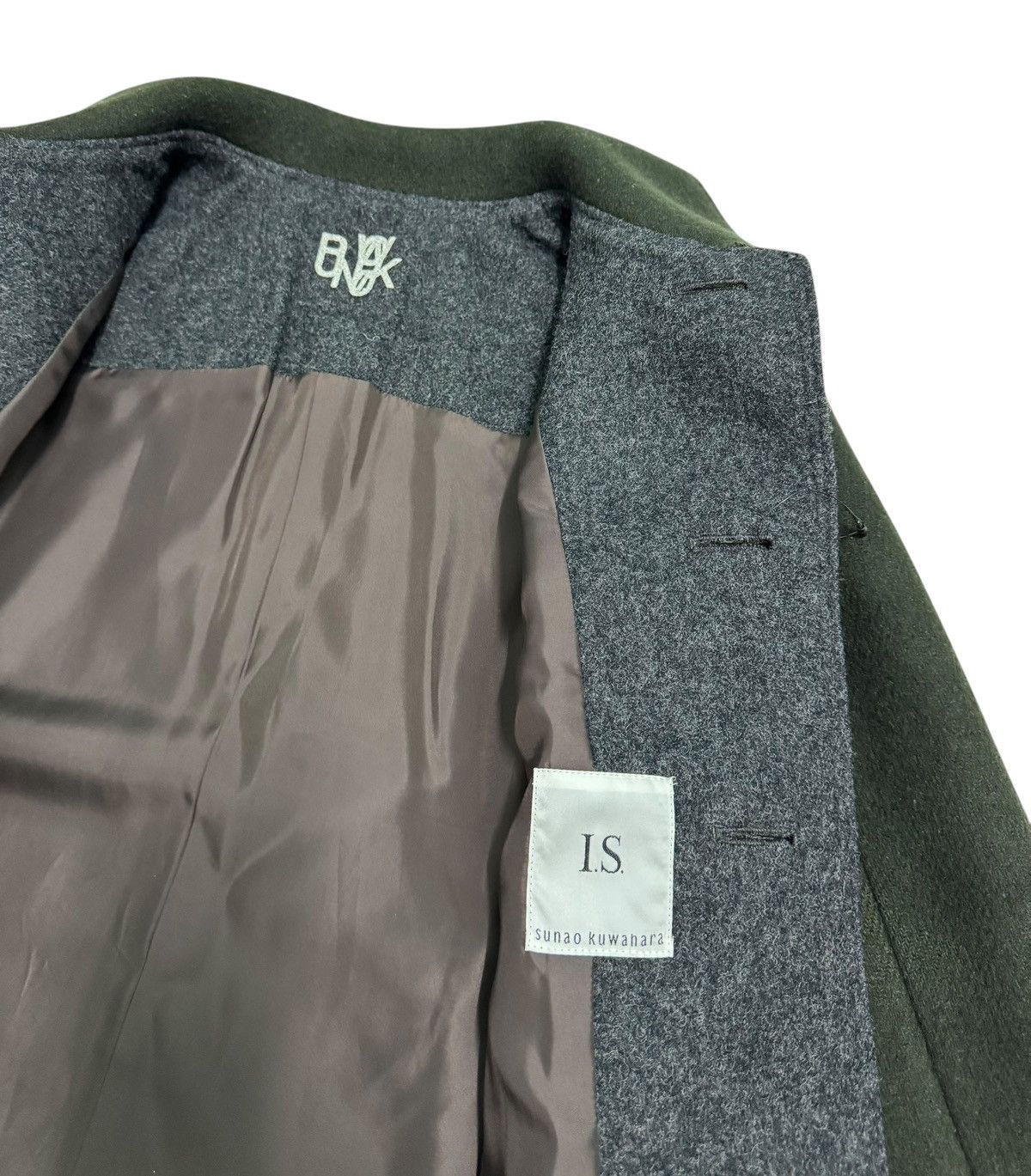 Issey Miyake Vintage Issey Miyake X Sunao Kuwahara wool Coat Jacket Size US S / EU 44-46 / 1 - 9 Thumbnail