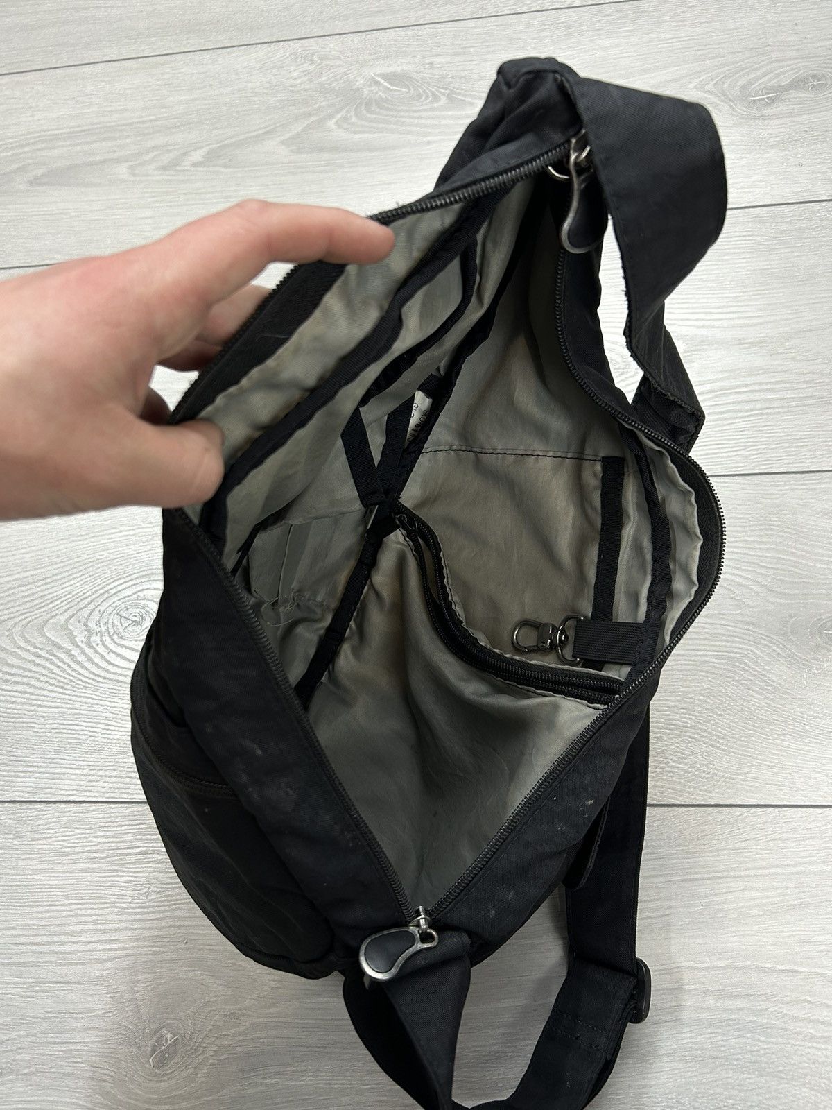 Vintage Vintage Sling bag black Size ONE SIZE - 4 Thumbnail
