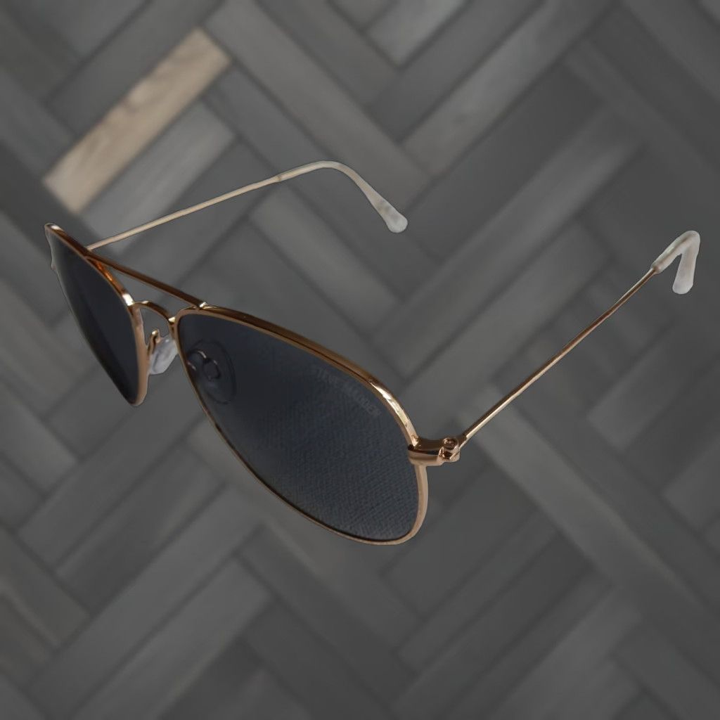 Steve Madden VINTAGE Steve Madden Sunglasses Aviator Women Gold 59mm Size ONE SIZE - 1 Thumbnail