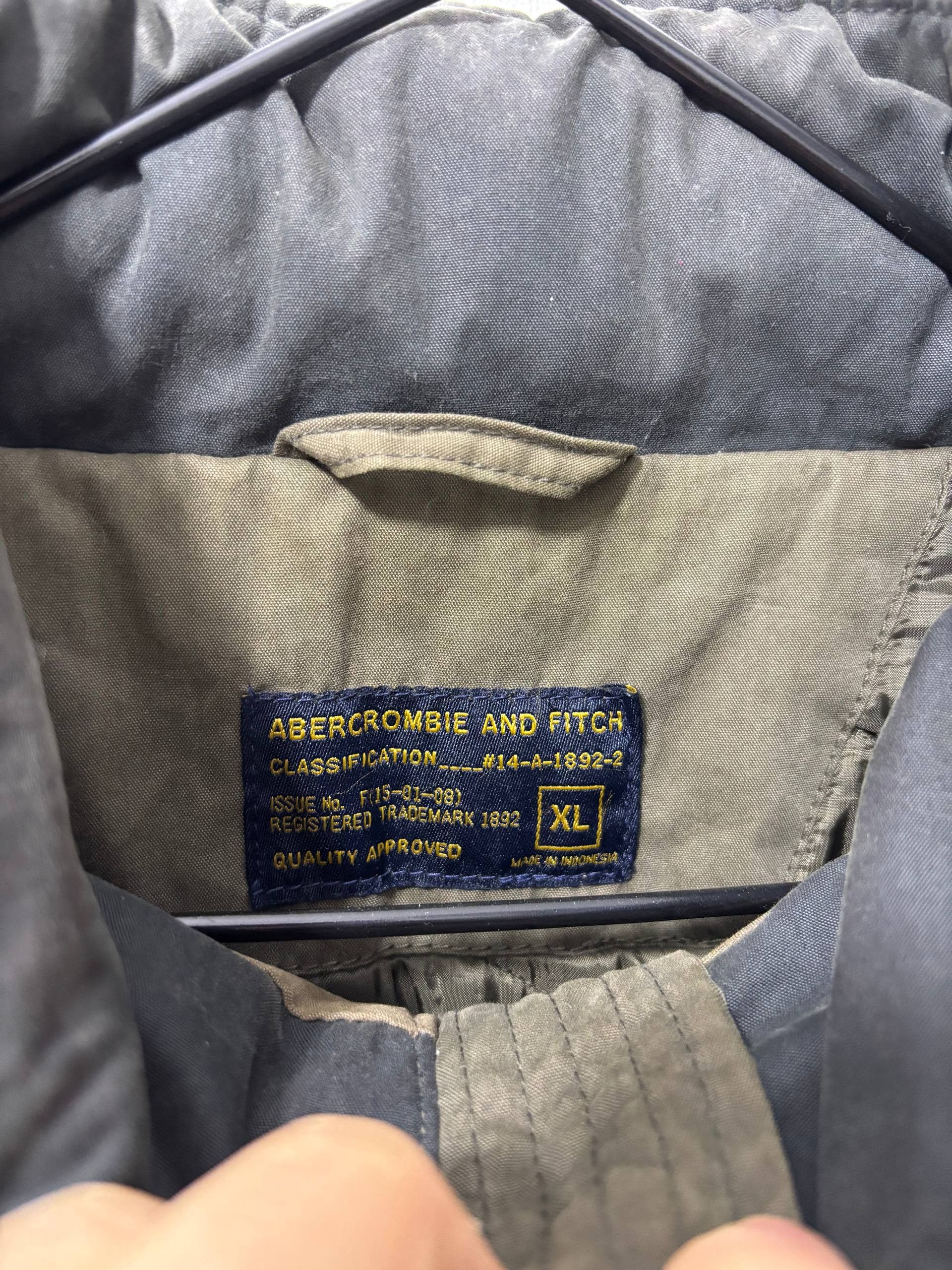 Abercrombie & Fitch Military Cargo Abercrombie & Fitch Field Hood Jacket Size US XL / EU 56 / 4 - 6 Thumbnail