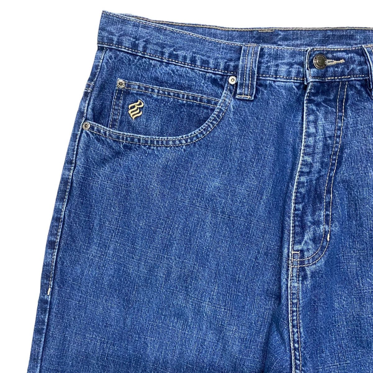 Rocawear Vintage Y2K Rocawear Denim Baggy Jeans Size US 36 / EU 52 - 4 Thumbnail