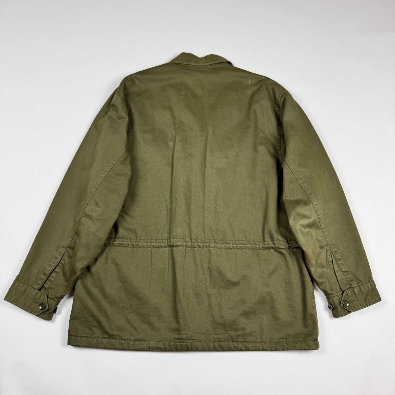 Old Navy Old Navy Field Jacket XL Olive Camo Quilted Military Coat Size US XL / EU 56 / 4 - 3 Thumbnail