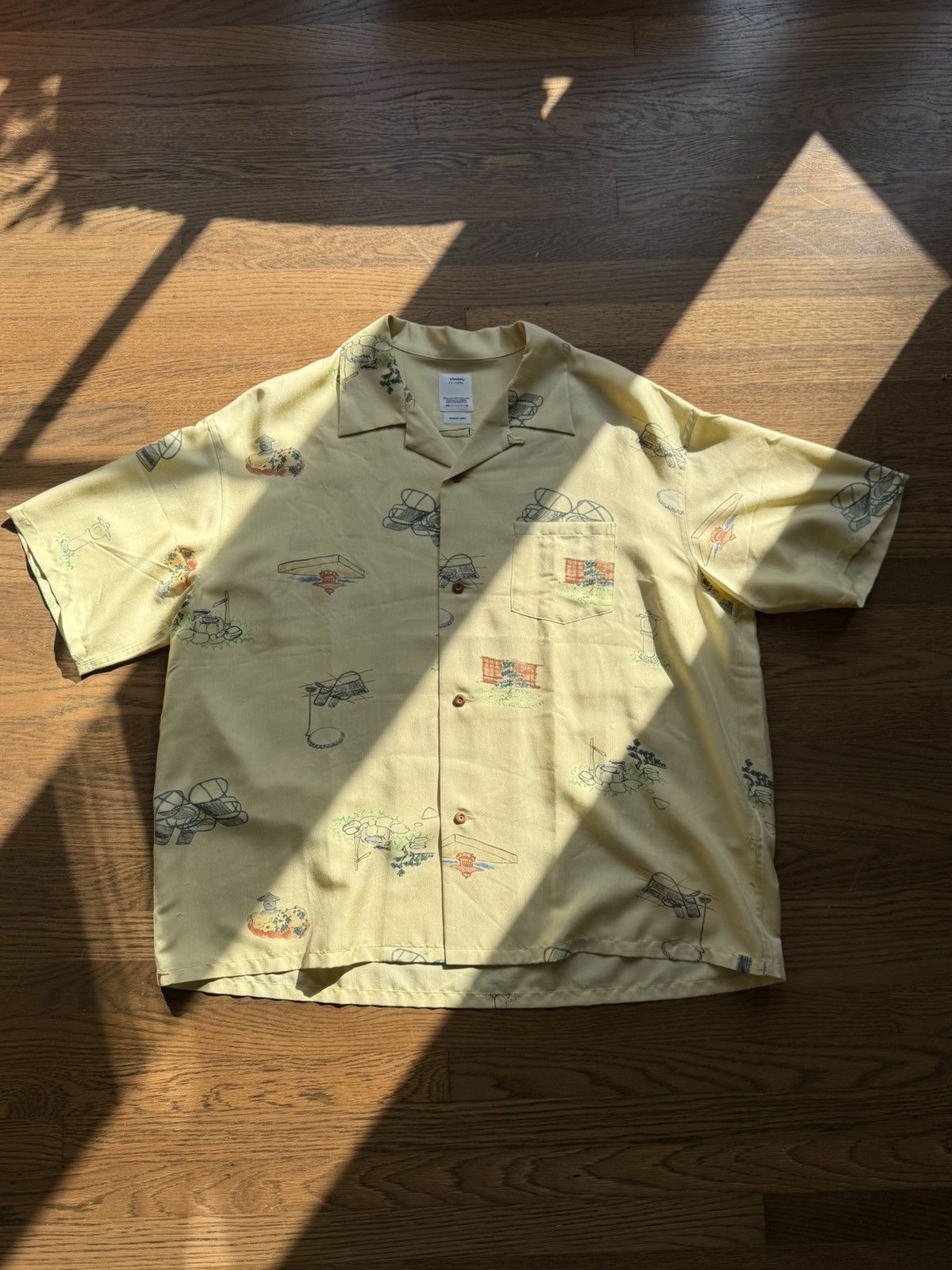 Visvim Wallis Shirt S/S Garden Size US L / EU 52-54 / 3 - 4 Thumbnail