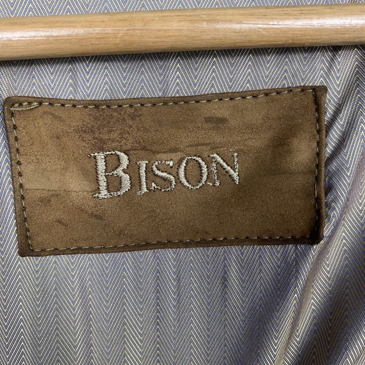 Japanese Brand Bison Suede Leather Jacket Size US M / EU 48-50 / 2 - 15 Thumbnail