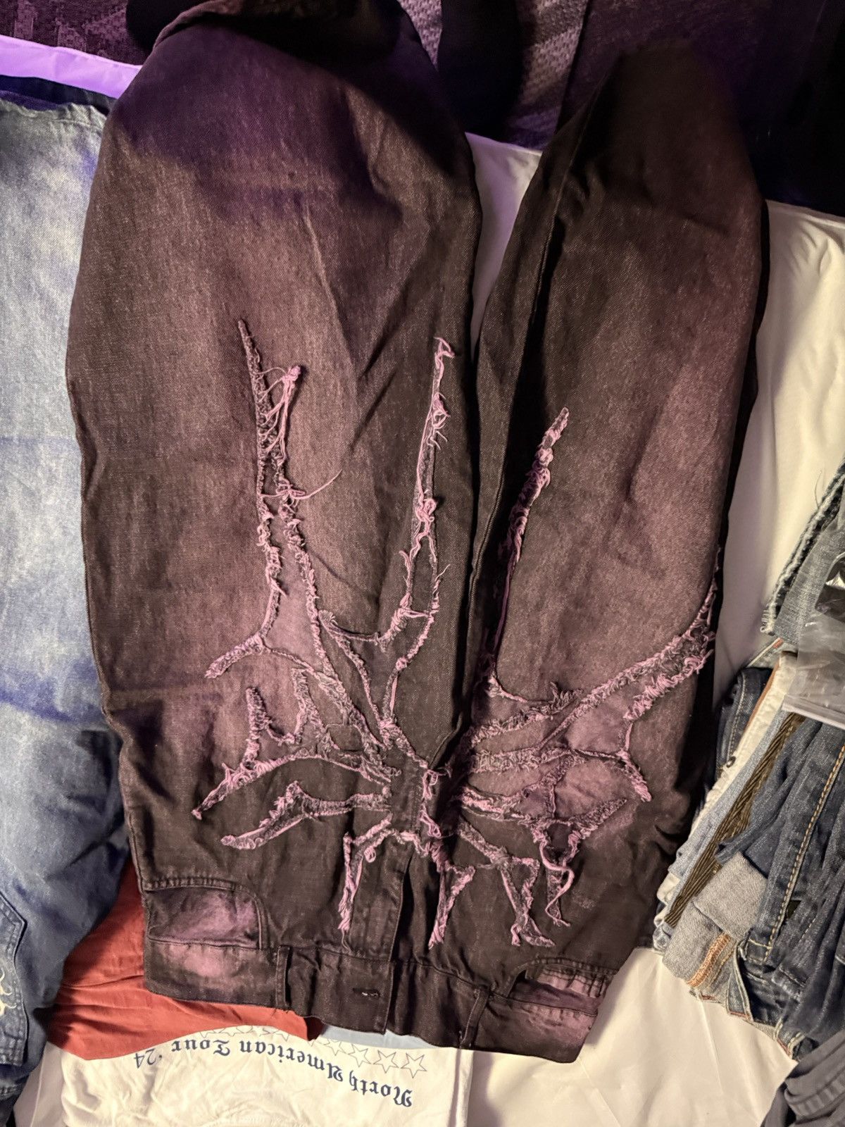 Japanese Brand FOUR (2 LEFT) SOLD OUT PHANTOM TROUPE PHOLOHH JEANS BUNDLE Size US 32 / EU 48 - 18 Thumbnail