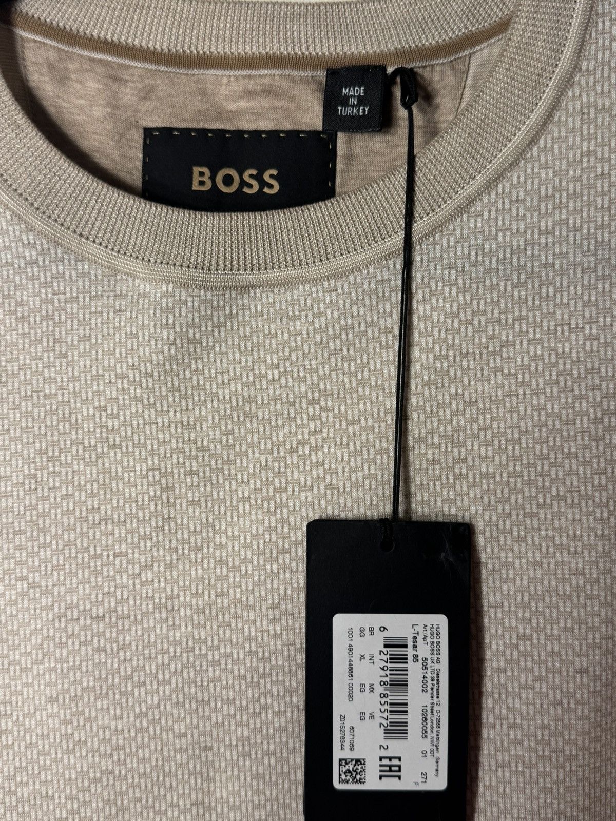 Hugo Boss Boss tan shirt Size US XL / EU 56 / 4 - 2 Thumbnail