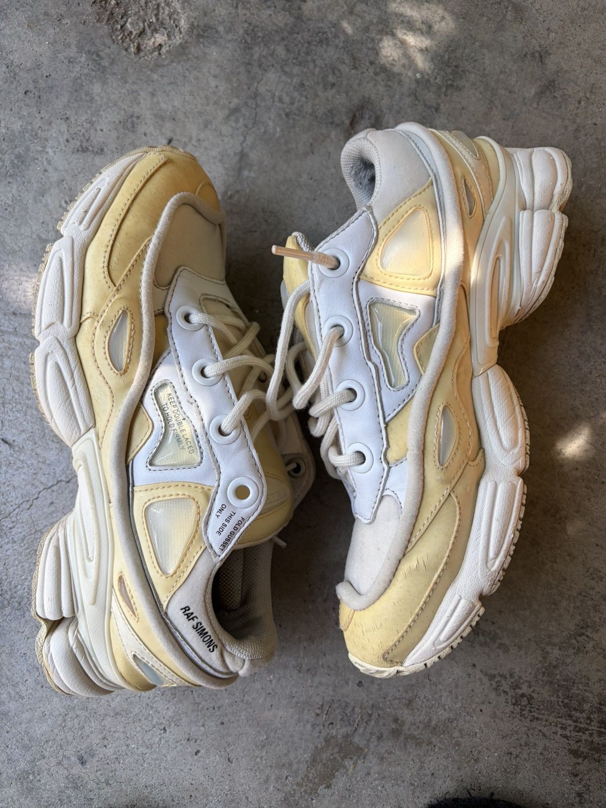 Raf Simons raf simons ozweegos bunny white Size US 8 / EU 41 - 3 Thumbnail