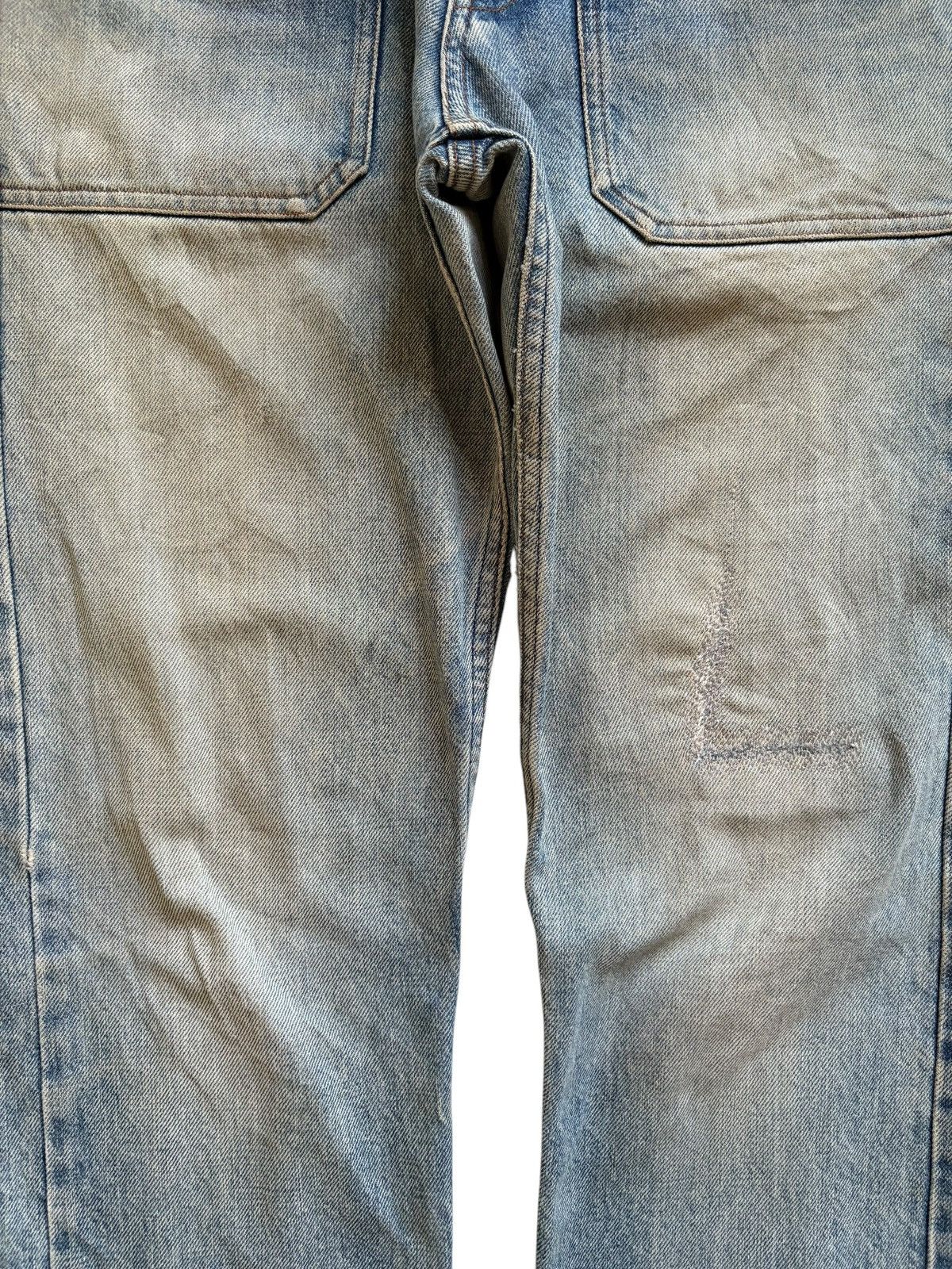 A.P.C. Vintage A.P.C. Button Fly Mud Wash Baker Pants Jeans Size US 28 / EU 44 - 5 Thumbnail