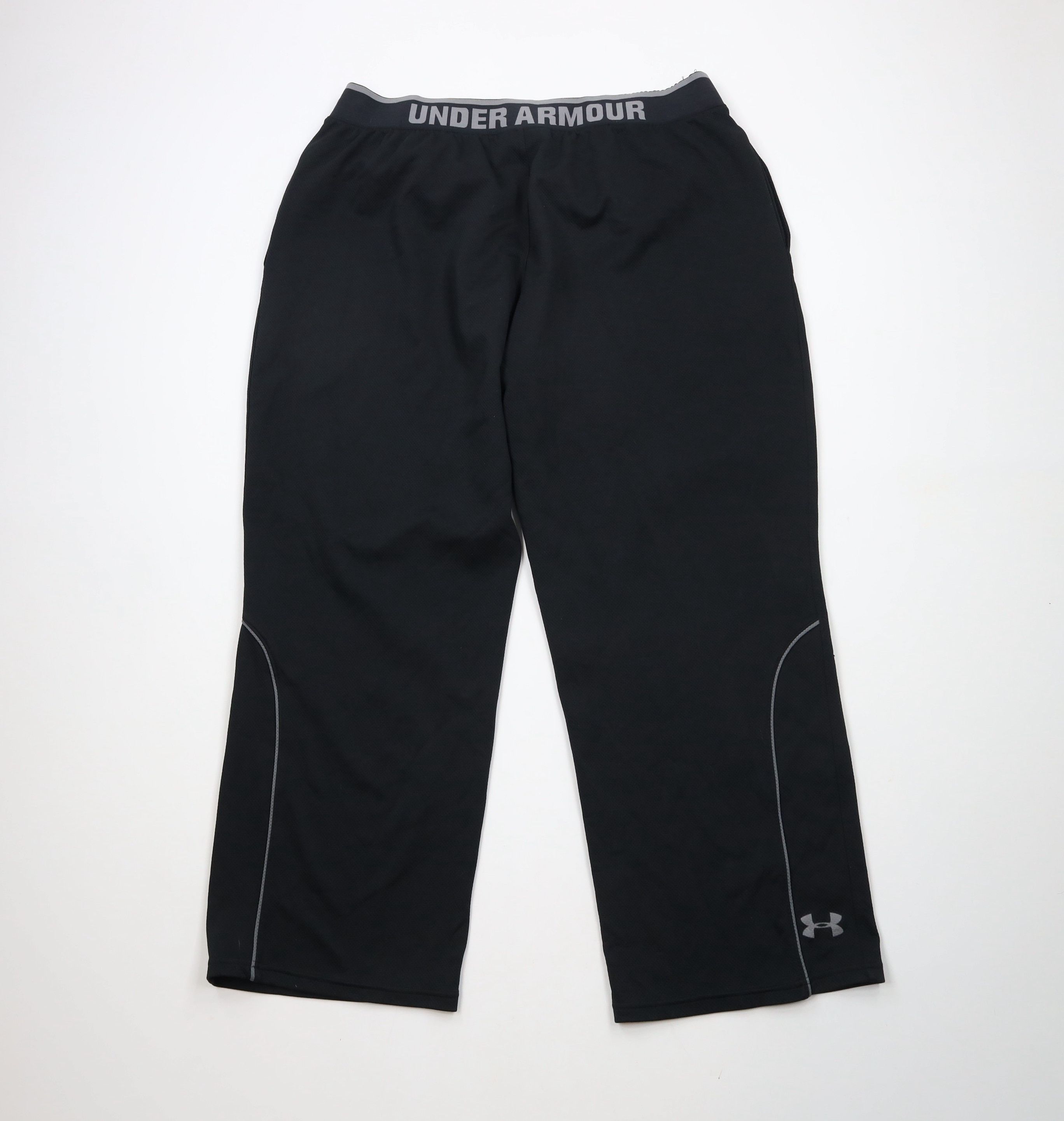 Under Armour × Vintage Vintage Y2K Under Armour Wide Leg Sweatpants Pants Black Size US 40 / EU 56 - 8 Thumbnail