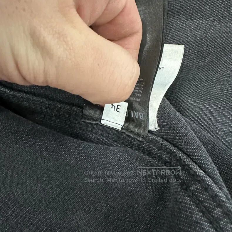 Balenciaga Balenciaga Back Cursive 34 Size Size XXS / US 00 / IT 34 - 5 Thumbnail