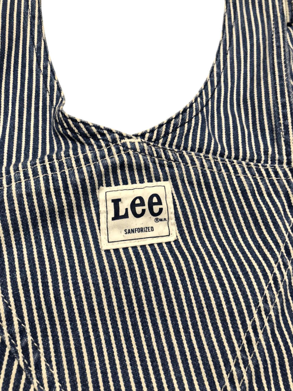 Lee Lee Hickory Jumpsuit Coveralls Workers Size US 32 / EU 48 - 13 Thumbnail