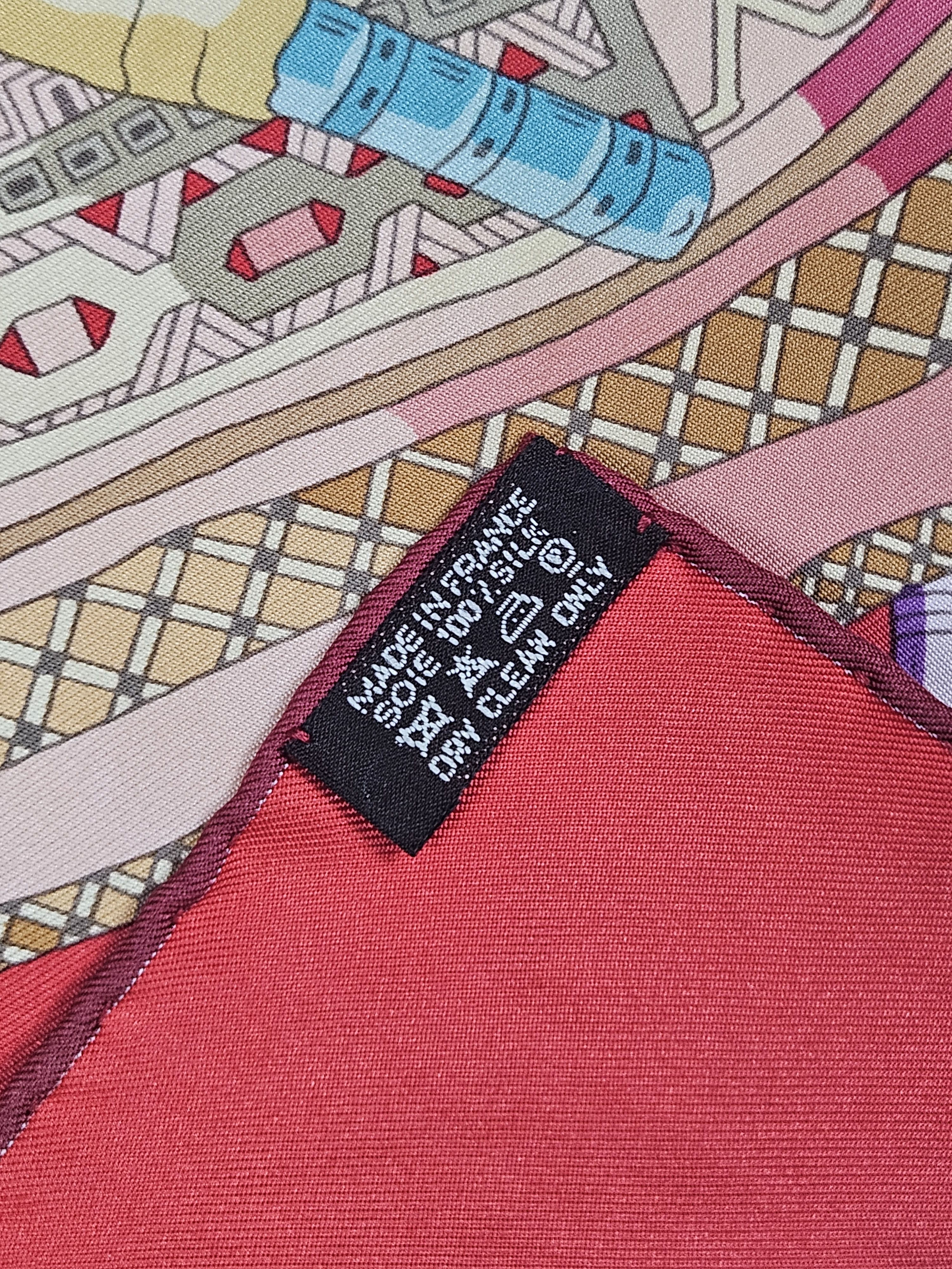 Hermes Hermes Voyage En Etoffes silk scarf Size ONE SIZE - 6 Thumbnail