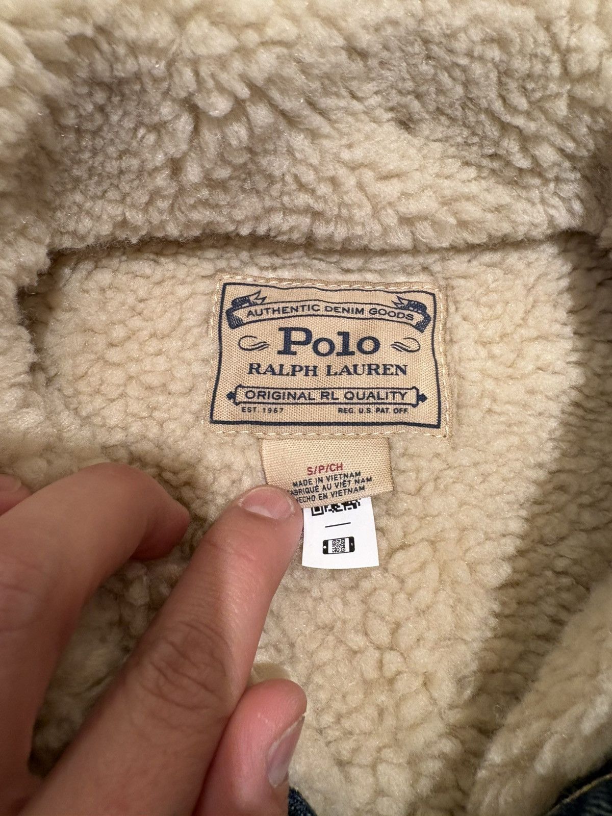 Polo Ralph Lauren Polo Ralph Lauren Western sherpa lined jacket small Size US S / EU 44-46 / 1 - 4 Thumbnail
