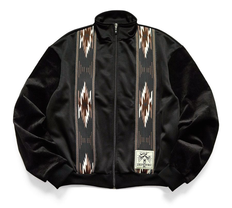 Kapital KAPITAL smooth jersey KOCHI & ZEPHYR track jacket black L Size US L / EU 52-54 / 3 - 1 Thumbnail