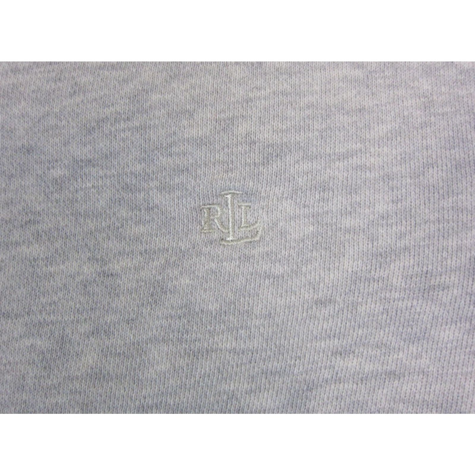 Ralph Lauren VINTAGE Lauren Ralph Lauren Sweatshirt Mens XL Gray Fleece 90s Logo Pockets 90s Mens XL Gray Sweatshirt Size US XL / EU 56 / 4 - 4 Thumbnail