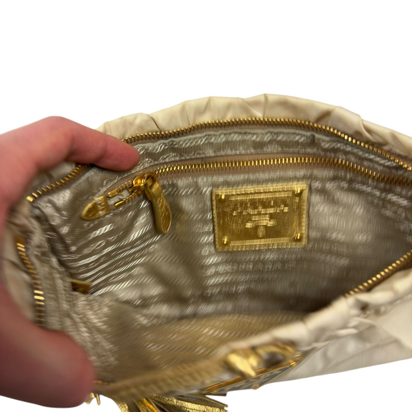 Prada × Vintage Prada Milano Shoulder Bag Size ONE SIZE - 9 Thumbnail