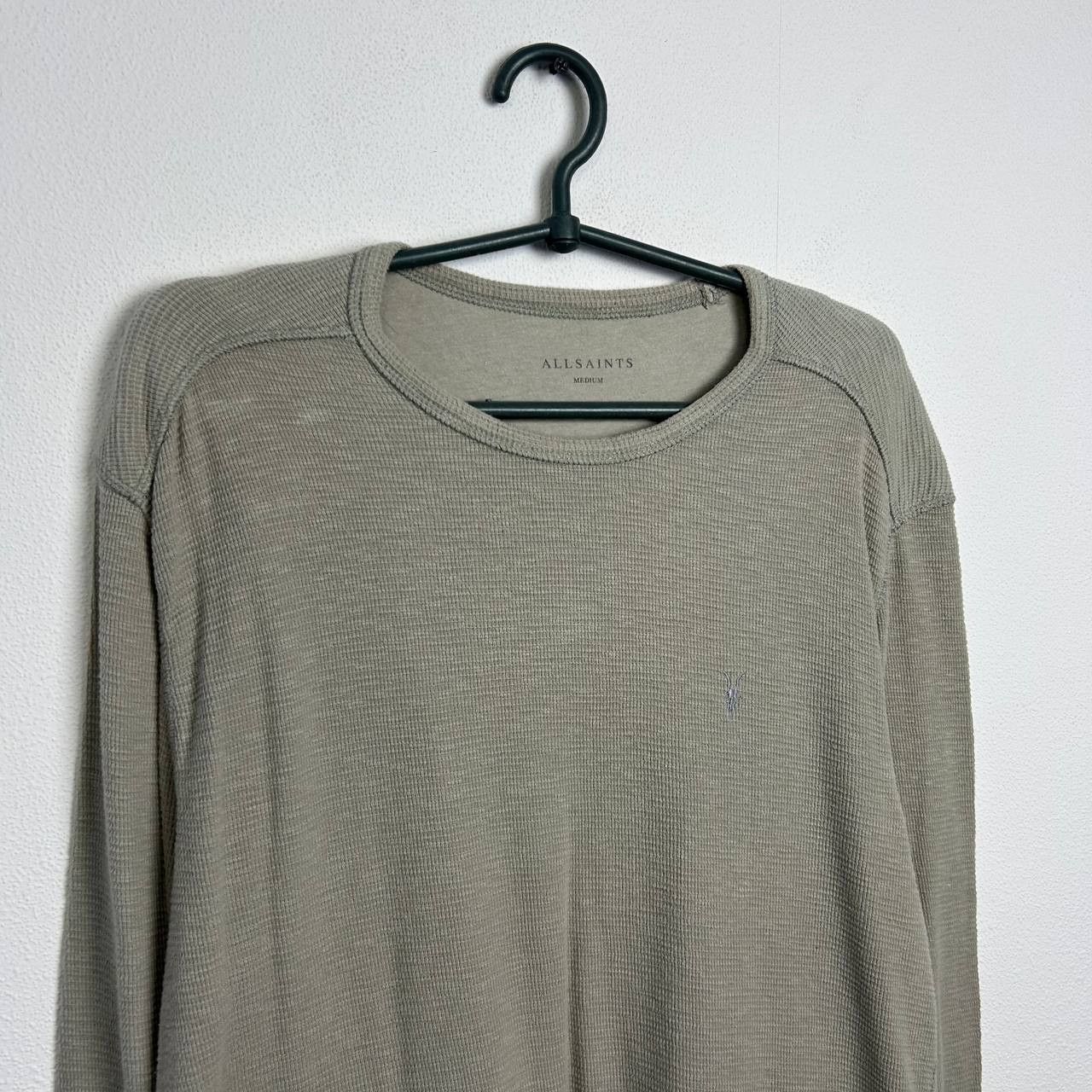 Allsaints Designer Allsaints Small logo basic streetwear longsleeve Size US M / EU 48-50 / 2 - 2 Thumbnail