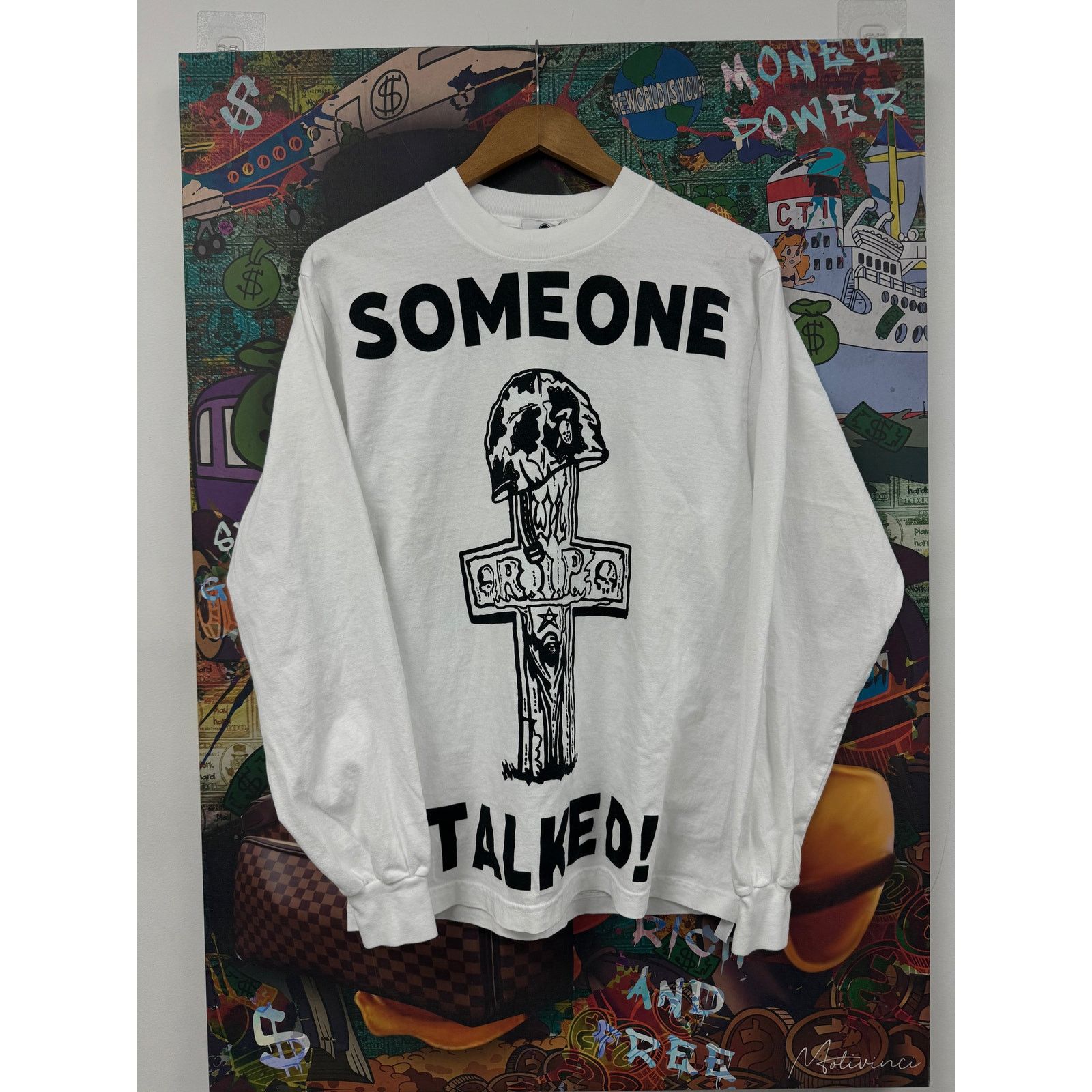 Warren Lotas Warren Lotas Someone Talked White Black New With Tags Small Size US S / EU 44-46 / 1 - 1 Thumbnail