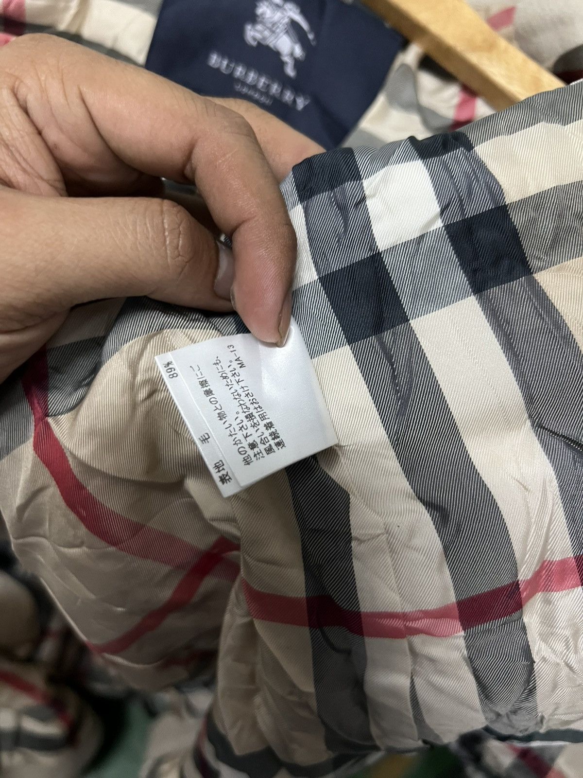 Burberry × Vintage Vintage Burberry Coat Like Jacket Size M / US 6-8 / IT 42-44 - 7 Thumbnail