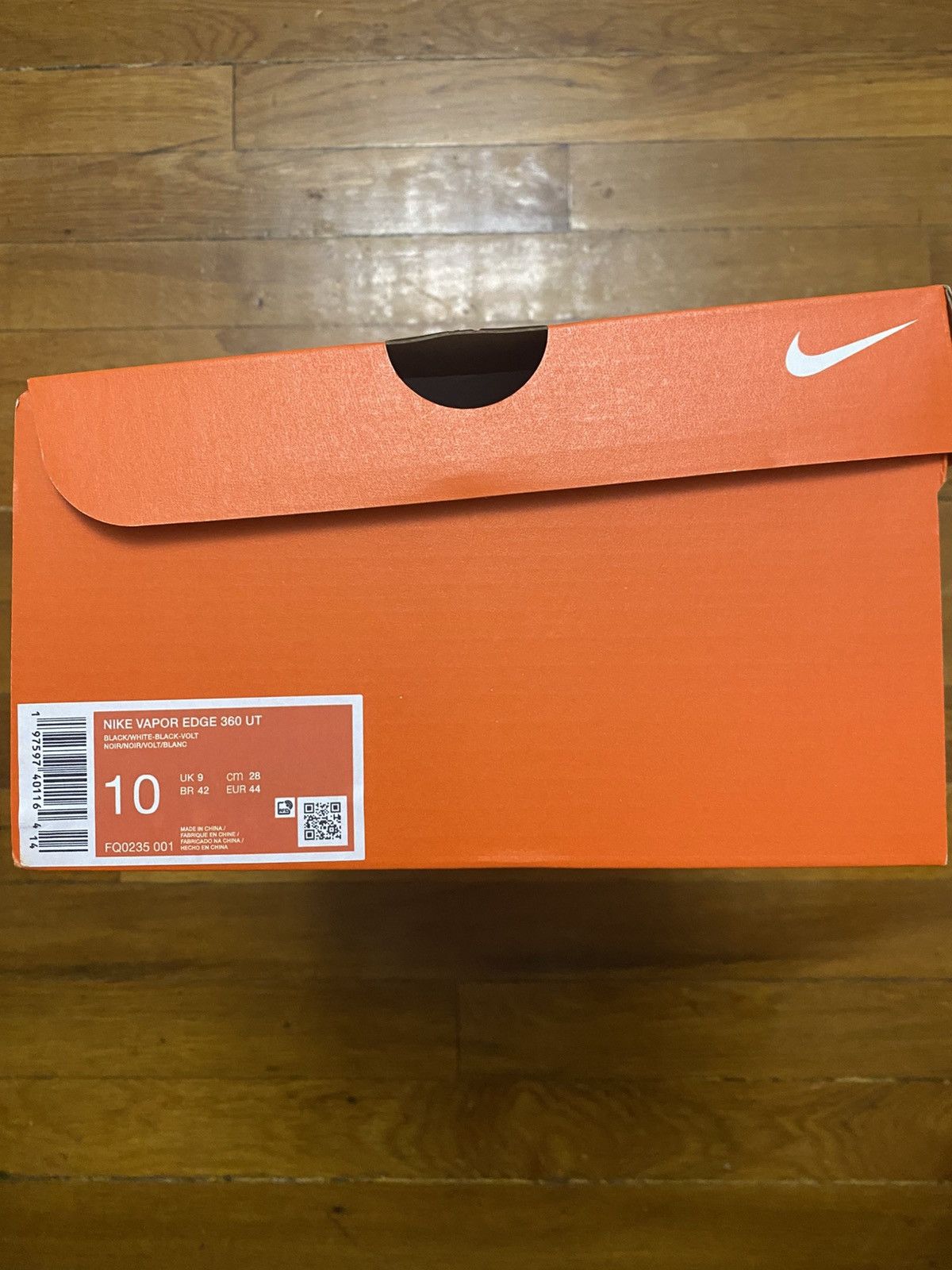 Nike Size 10 - Nike Vapor Edge 360 Untouchable Black Men’s Size US 10 / EU 43 - 10 Thumbnail