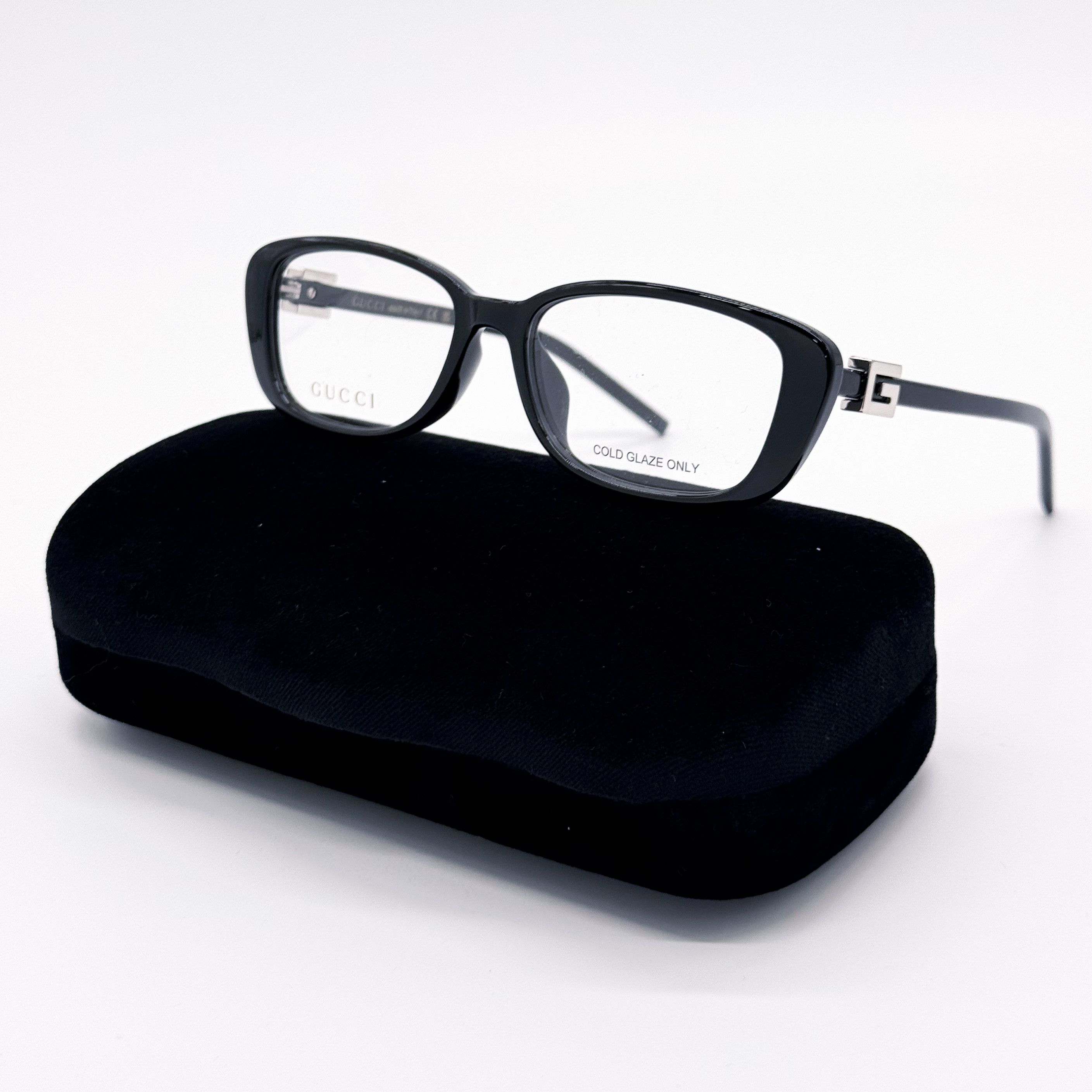 Gucci NEW GUCCI GG1685OK 001 BLACK WOMEN EYEGLASSES GUCCI Size ONE SIZE - 1 Thumbnail